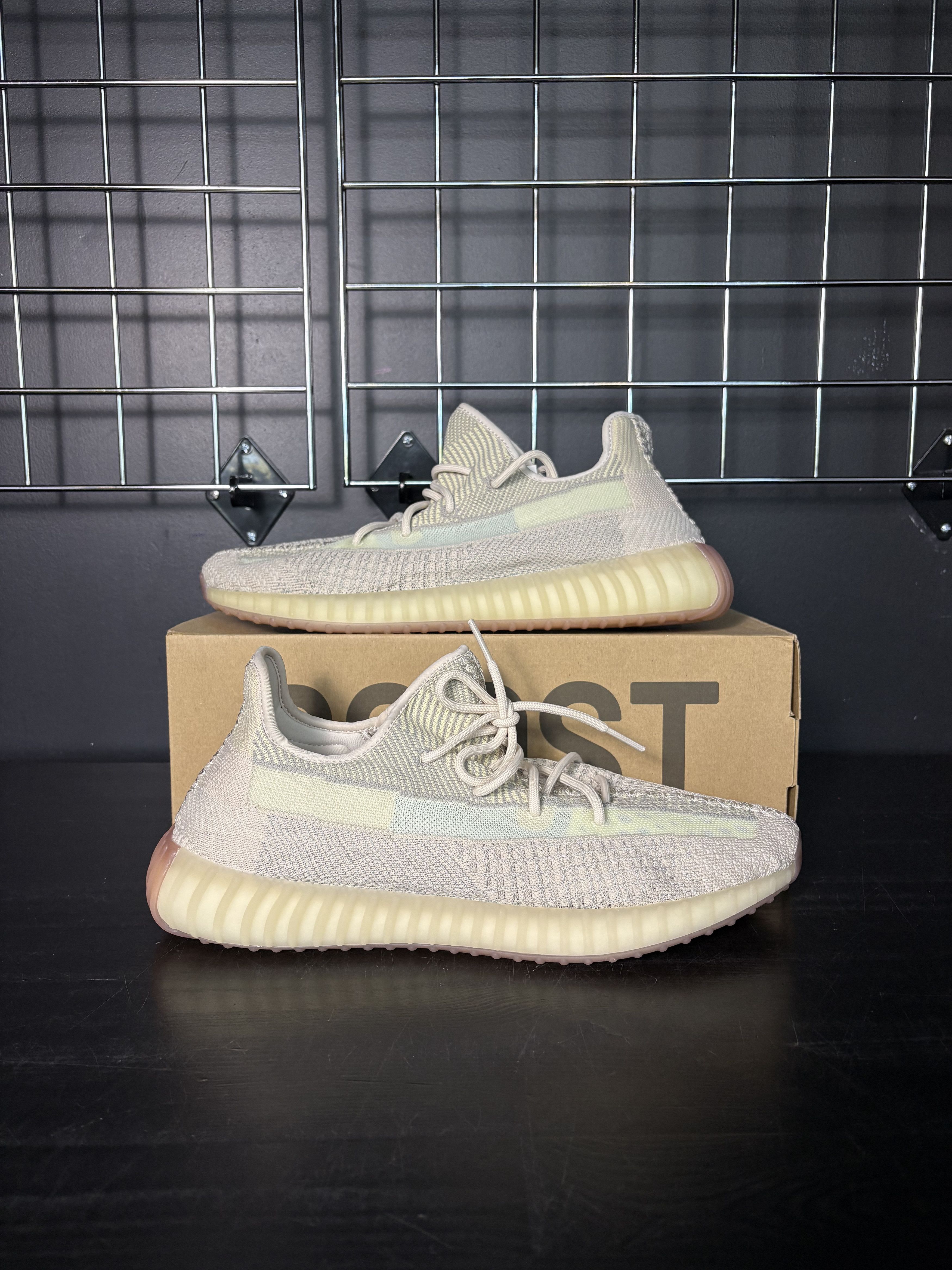 Yeezy Adidas Yeezy Boost 350 V2 "Citrin" (Reflective) -16M Size US 15 / EU 48 - 1 Thumbnail