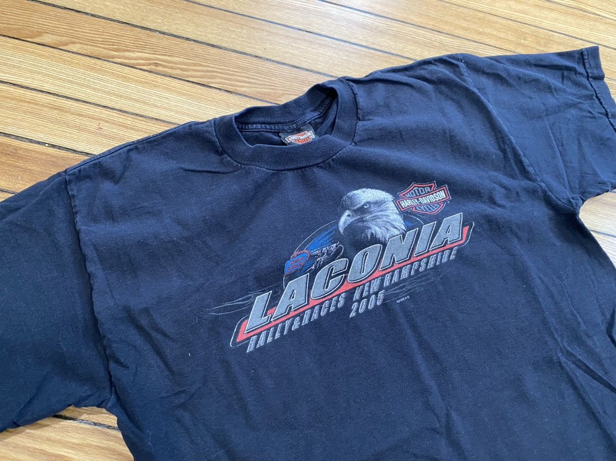 Harley Davidson × Vintage HD Laconia Tshirt Florida L Size US L / EU 52-54 / 3 - 2 Thumbnail