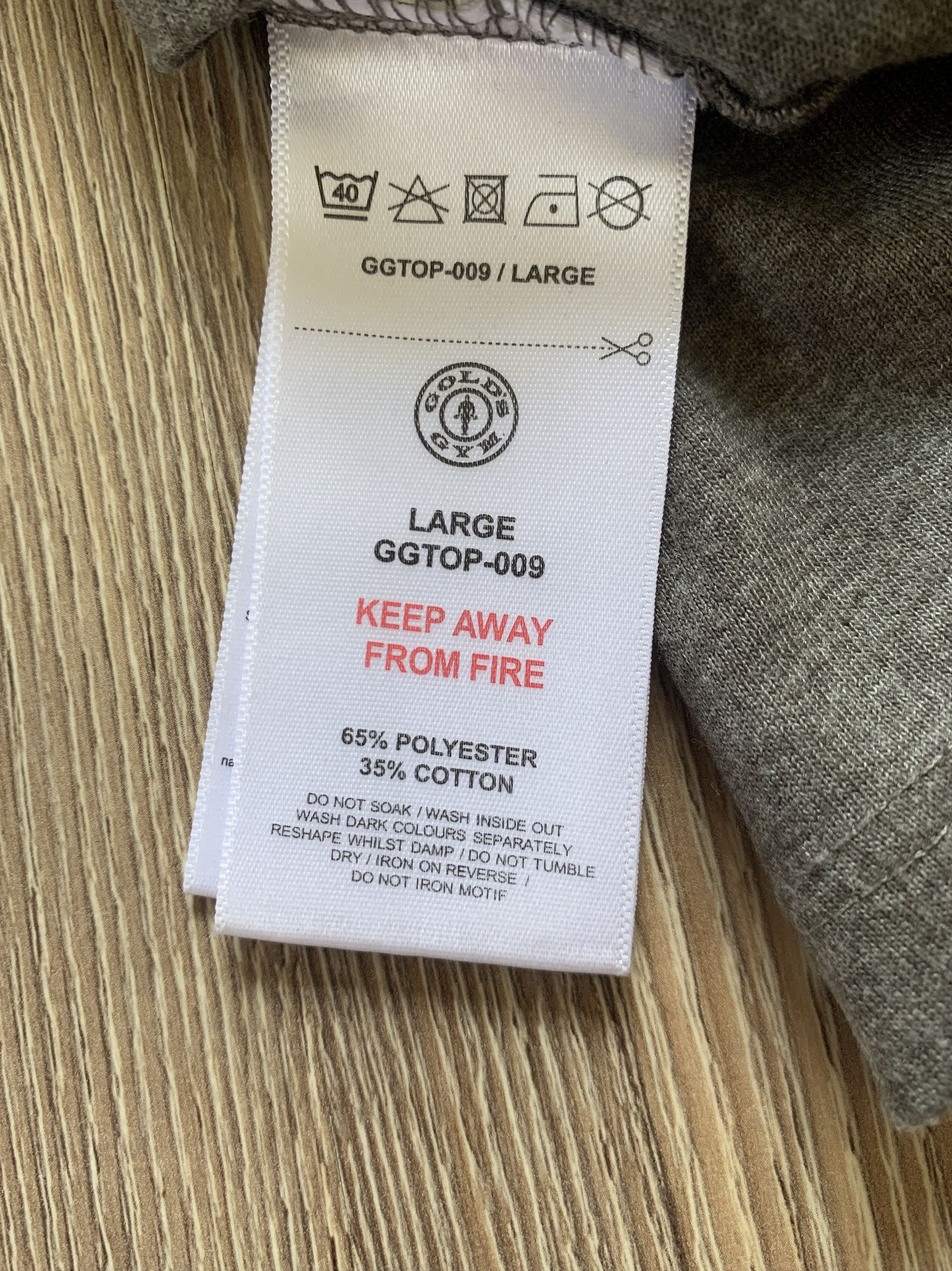 Other Golds Gym Big Logo Cotton Hoodie Size US L / EU 52-54 / 3 - 7 Thumbnail