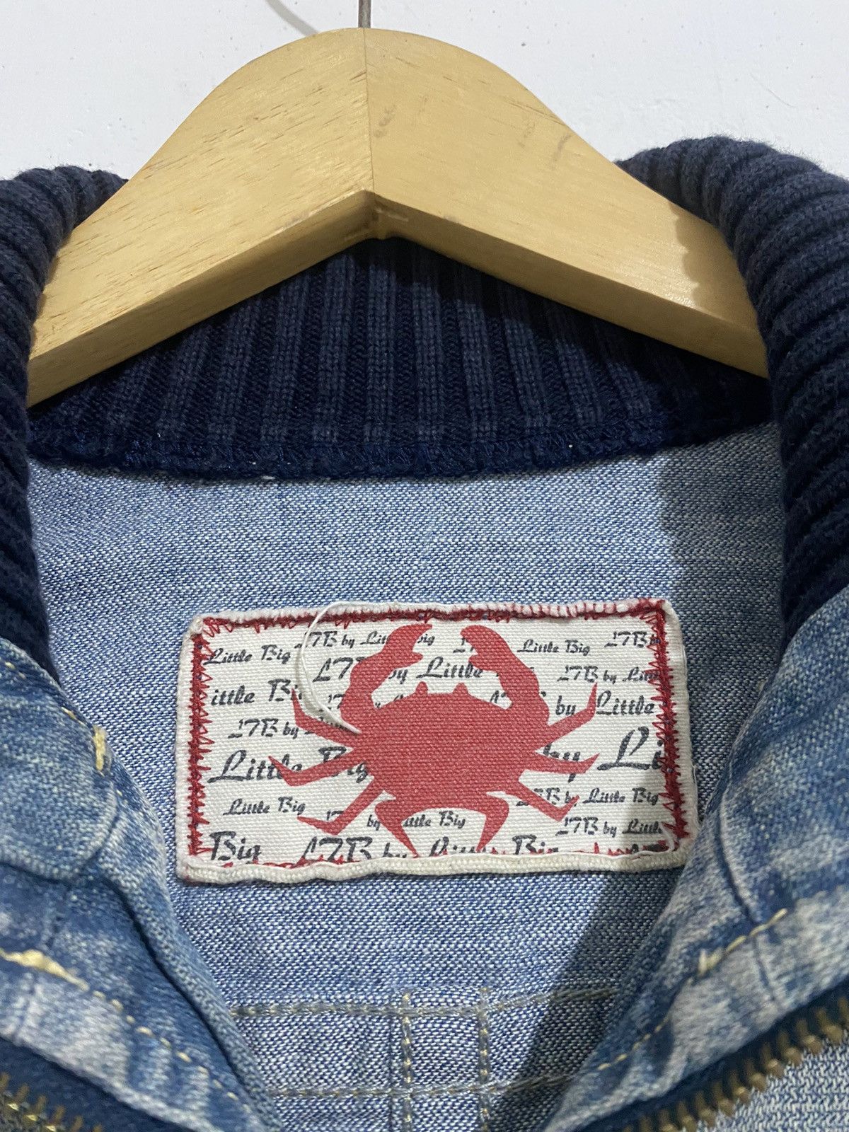 If Six Was Nine 💸BINDINGOFFER💸Little big crap denim bikers jacket ifsix lgb Size US S / EU 44-46 / 1 - 8 Thumbnail