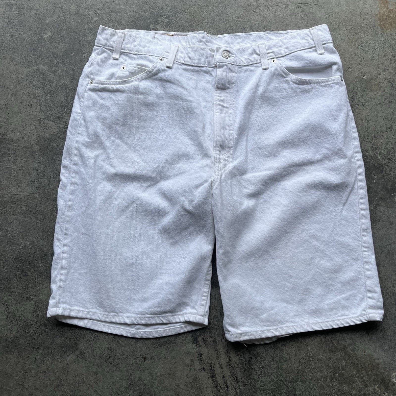 Levi's Vintage 90’s Levi’s 550 Orange Tab Jorts Men’s 40 Waist Rela Size US 40 / EU 56 - 3 Thumbnail