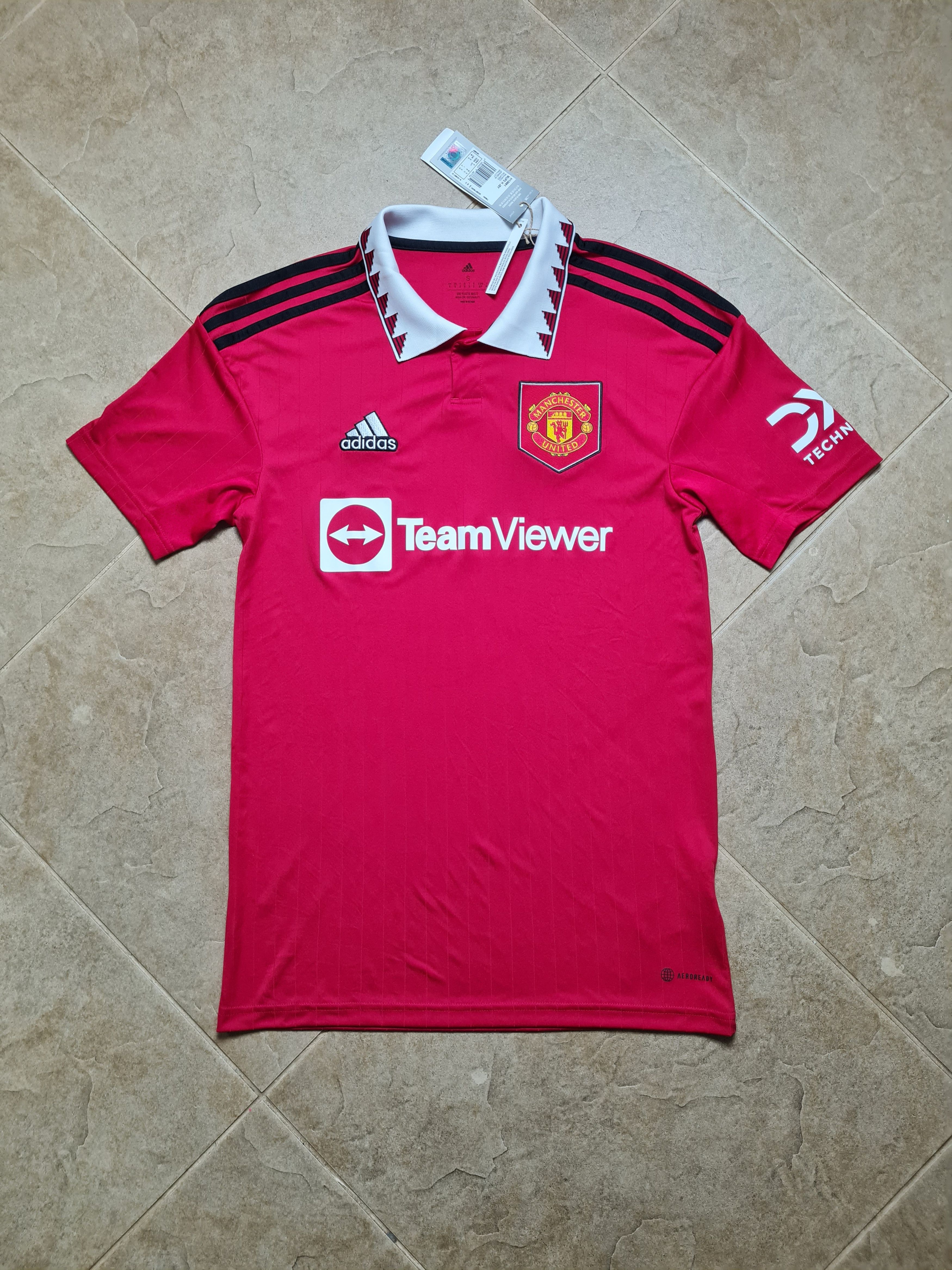 Adidas SHIRT ADIDAS MANCHESTER UNITED 2022/2023 SOCCER JERSEY Size US S / EU 44-46 / 1 - 6 Thumbnail