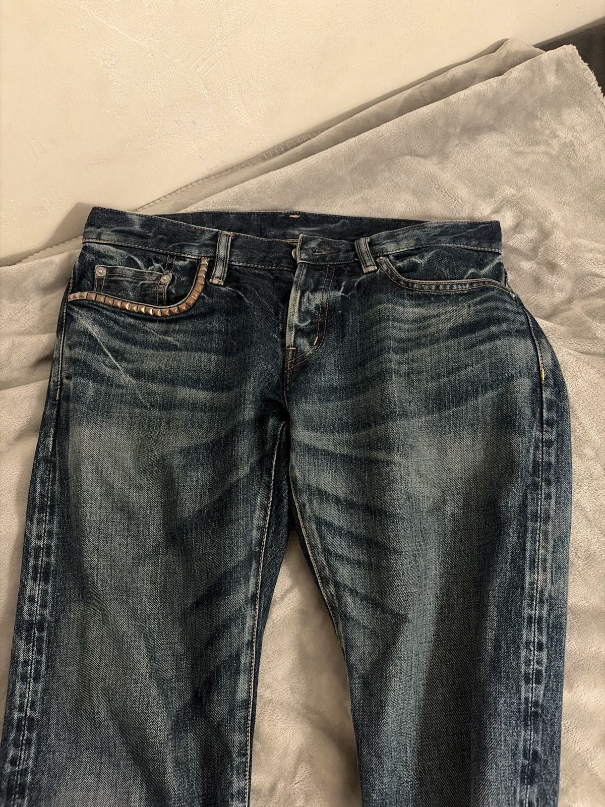 Hysteric Glamour Hysteric glamour stud denim Size US 32 / EU 48 - 1 Thumbnail