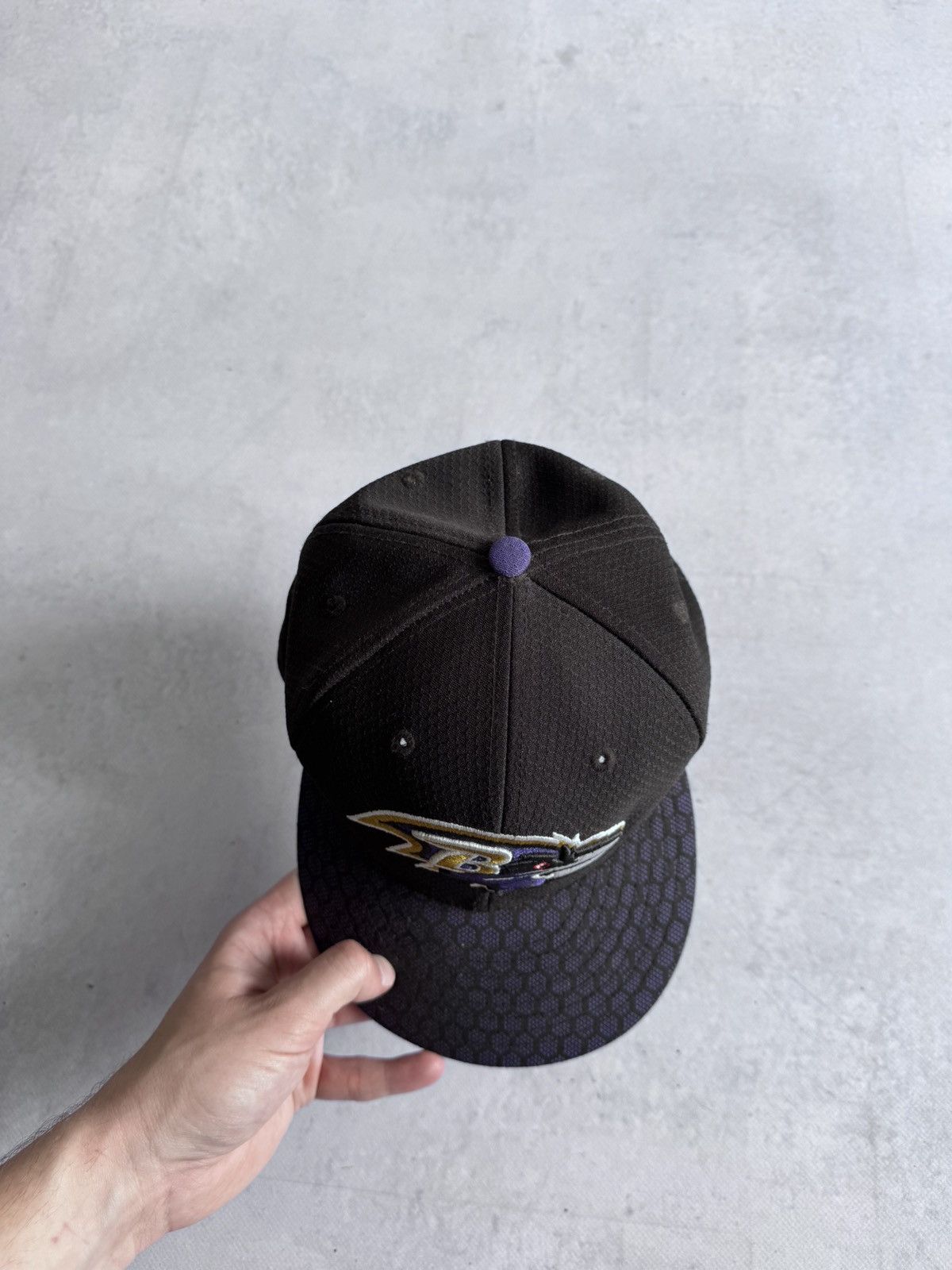 New Era Vintage New Era Baltimore Ravens OS NFL 59 Unisex Cap Size ONE SIZE - 5 Thumbnail