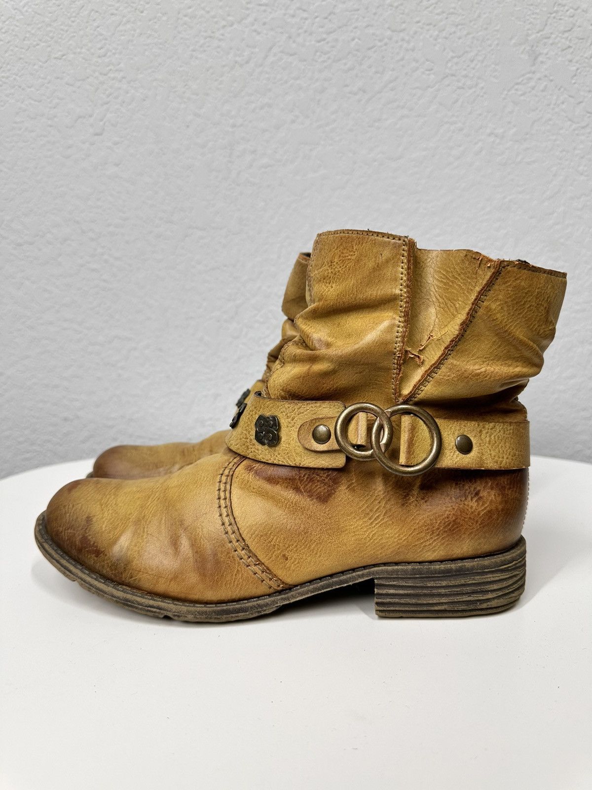 A.S.98 Vintage Leather Boots AS 98 Style Kapital Vibe Rick Owens Size US 8 / IT 38 - 6 Thumbnail
