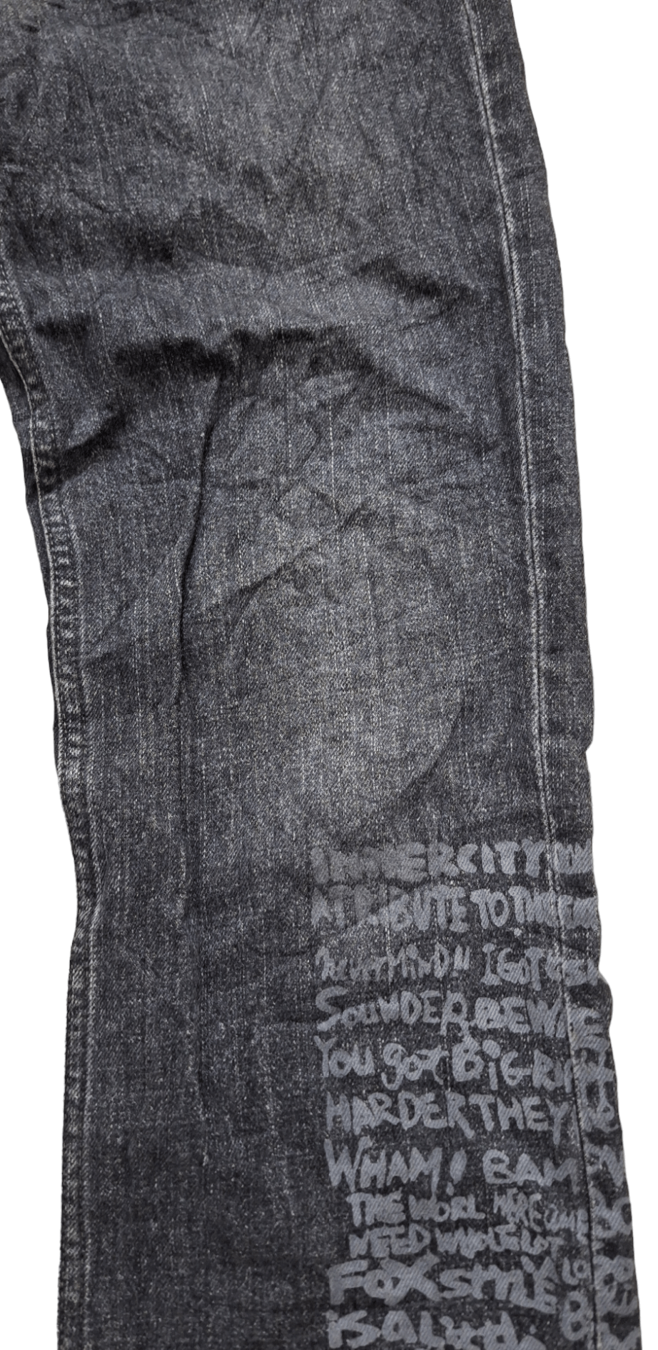 Hysteric Glamour Rare Japanese Brand Takeo Kikuchi Poem Denim Jeans Size US 30 / EU 46 - 5 Thumbnail