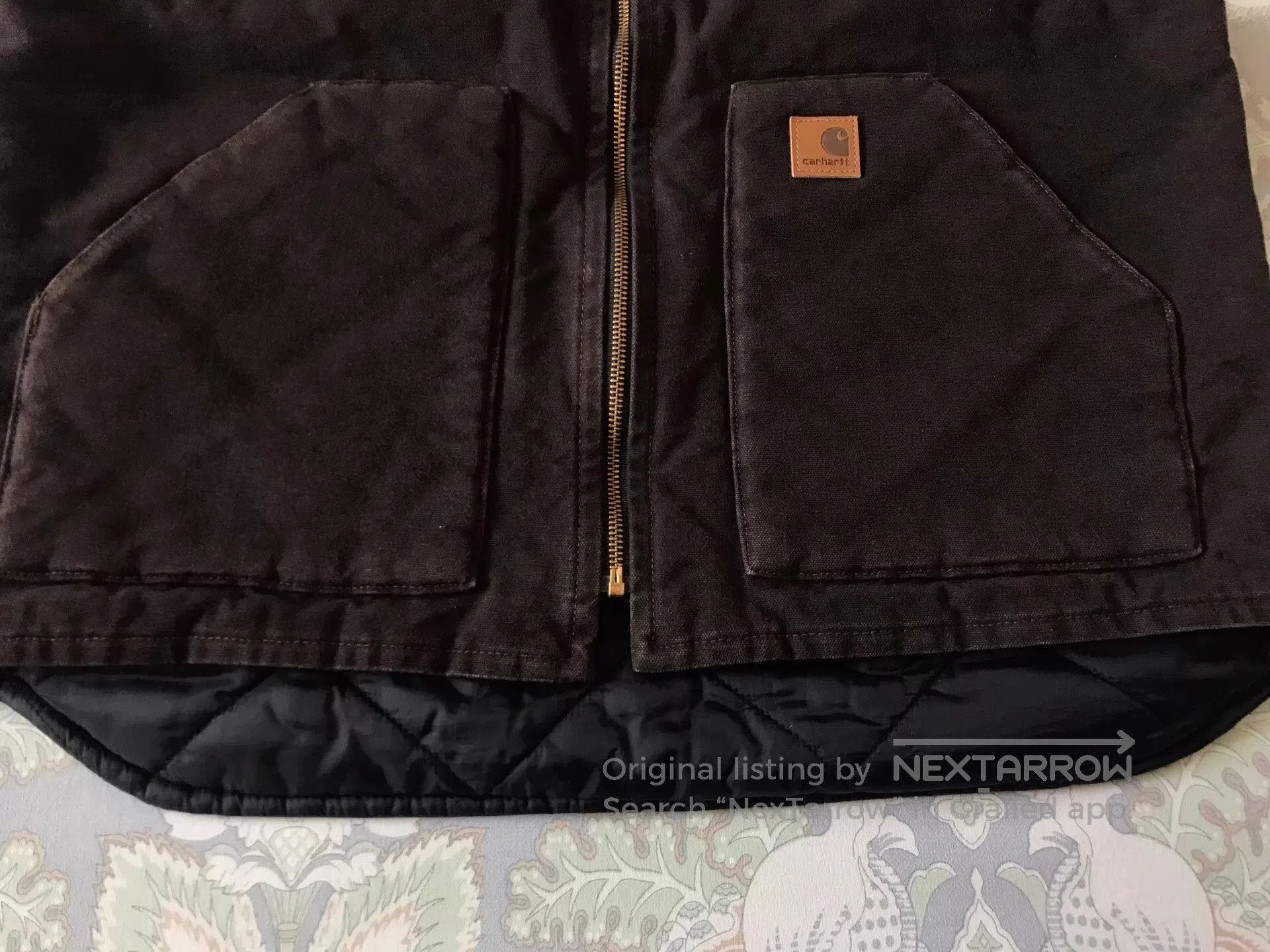 Carhartt Carhartt V02 Washed Canvas Work Vest. Size US L / EU 52-54 / 3 - 5 Thumbnail