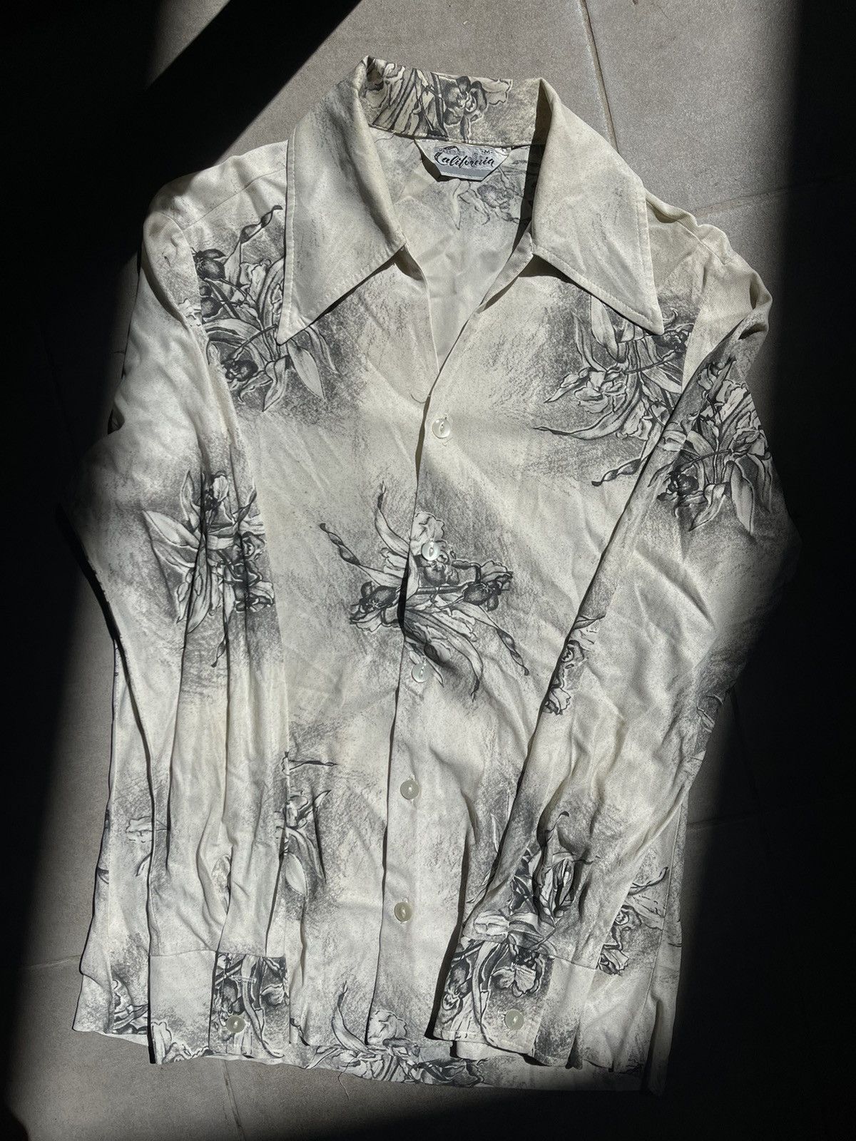 Designer × Vintage 80ʼs Made in California Disco Style Spearpoint collar shirt Size US M / EU 48-50 / 2 - 5 Thumbnail