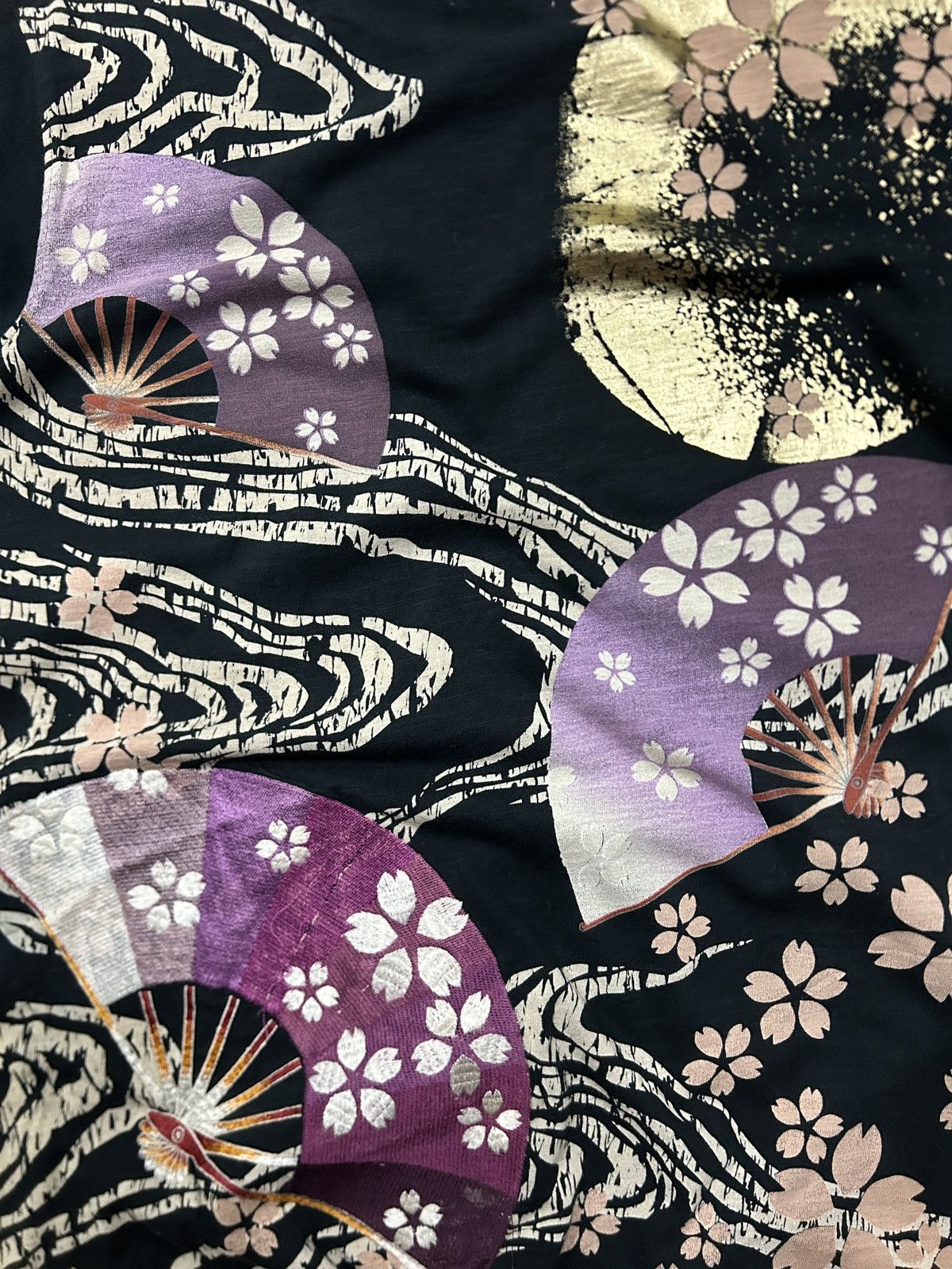 Japanese Brand Sukajan Karakuri Embroidery Overprint Tee Size US M / EU 48-50 / 2 - 5 Thumbnail