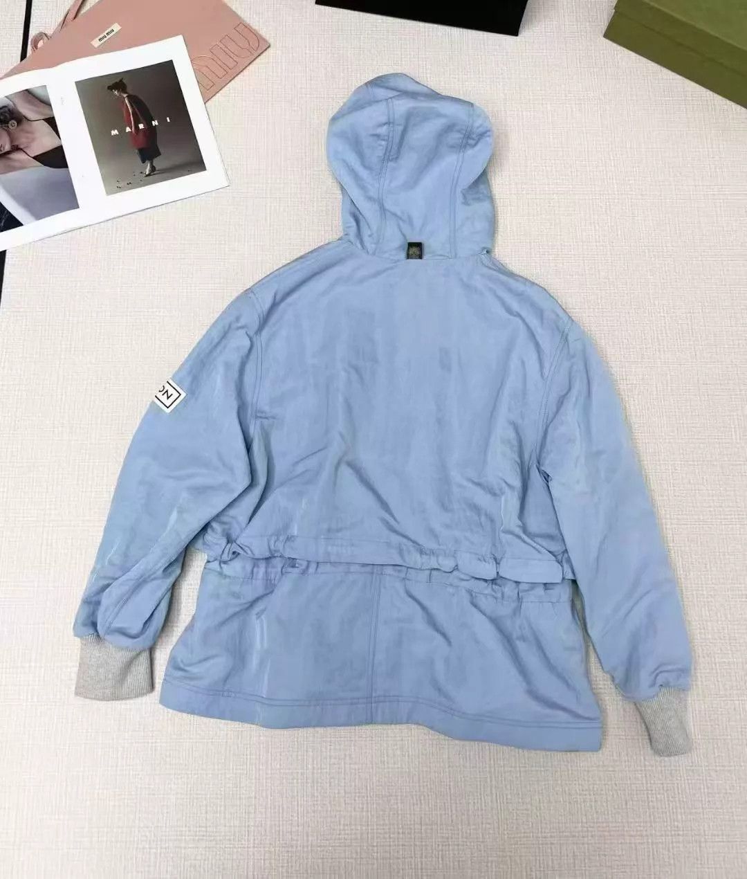 Louis Vuitton Louis Vuitton 24ss Ice Blue Waist-Cinched Parka Size M / US 6-8 / IT 42-44 - 2 Thumbnail
