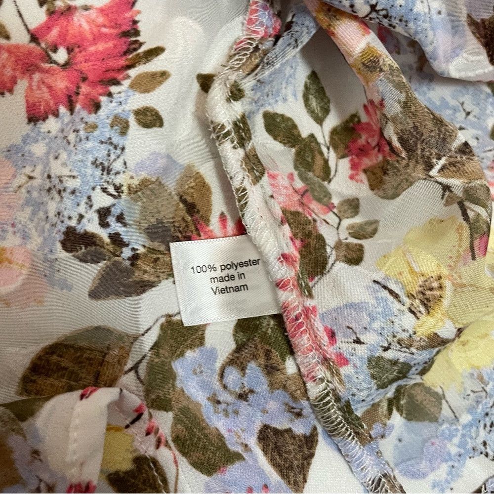 Other New Lane Bryant Classic Crop Sheer Full-Wrap Floral Long Sl Size 3XL / US 20-22 - 7 Thumbnail