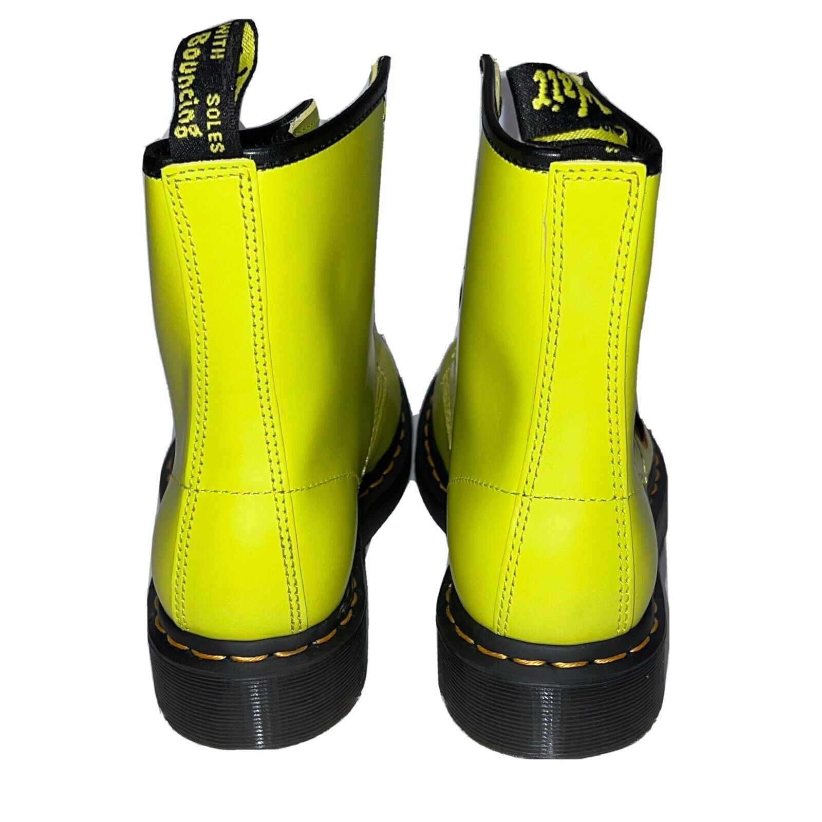 Dr. Martens Dr Martens 1460 8 Eye Combat Boots Yellow Women's Size 7 Size US 7 / IT 37 - 10 Thumbnail