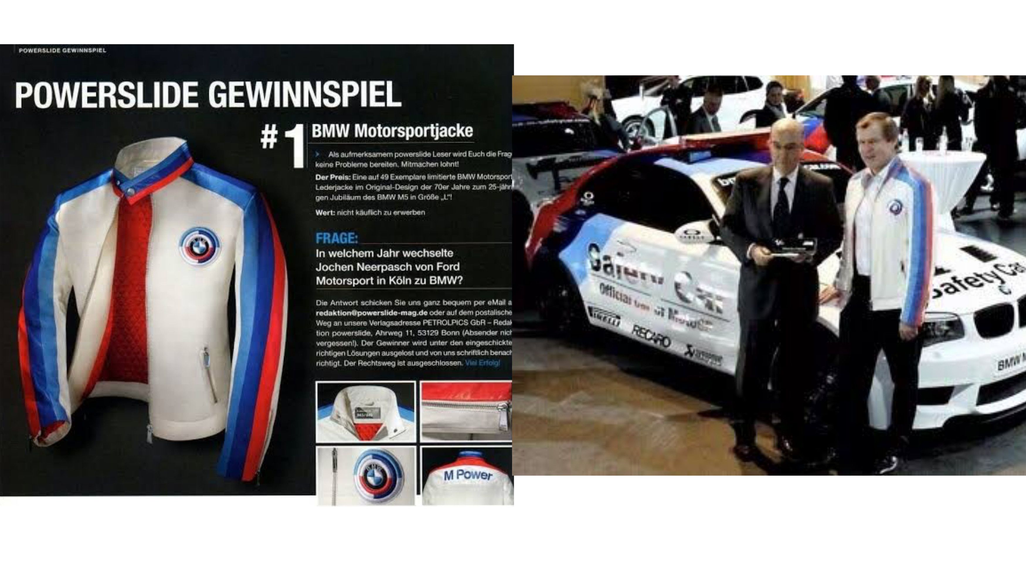 BMW 25 Jahre BMW M5 Leather Jacket Limited Edition 10 Of 49 Made Size US M / EU 48-50 / 2 - 7 Thumbnail