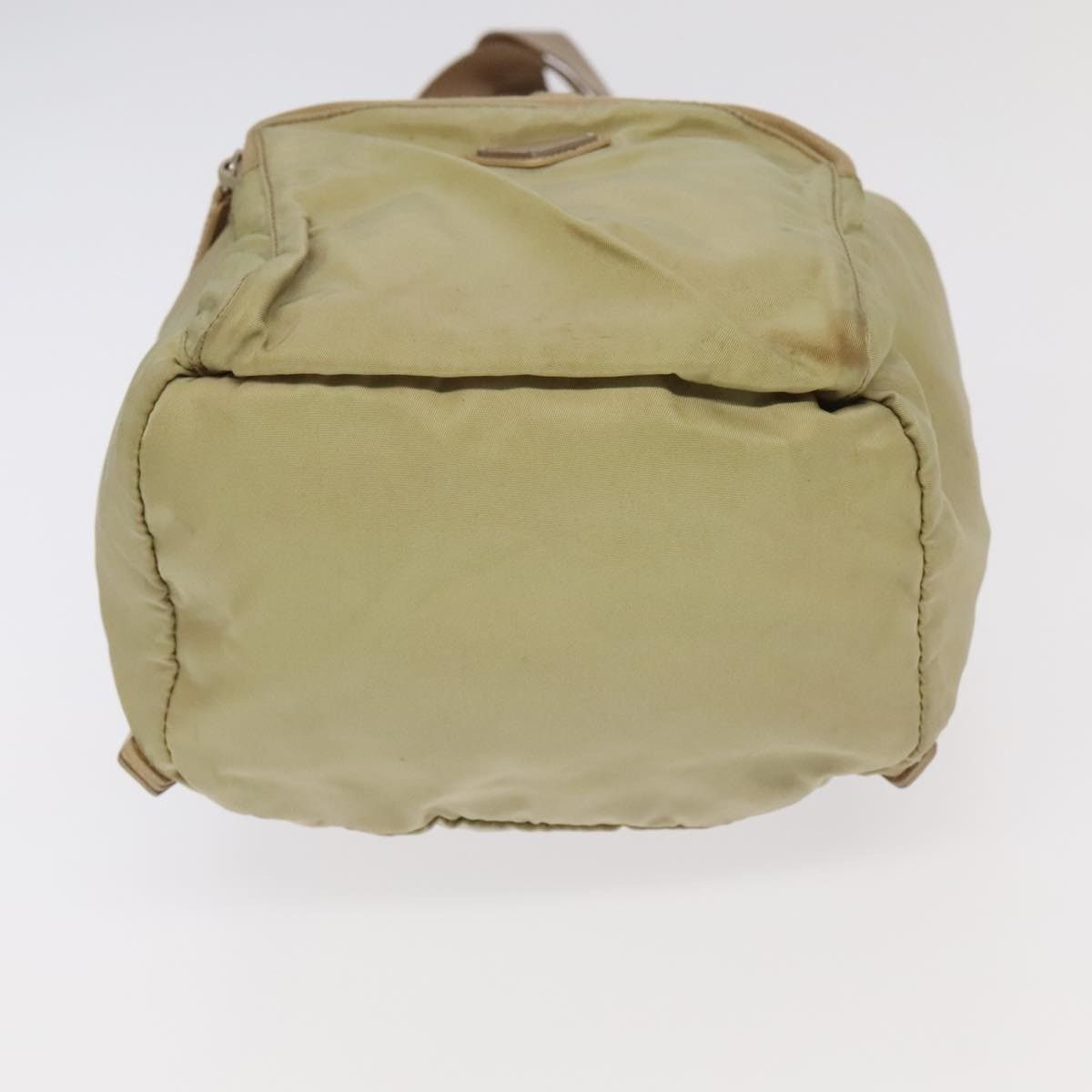 Prada PRADA Backpack Nylon Khaki Silver Size ONE SIZE - 9 Thumbnail