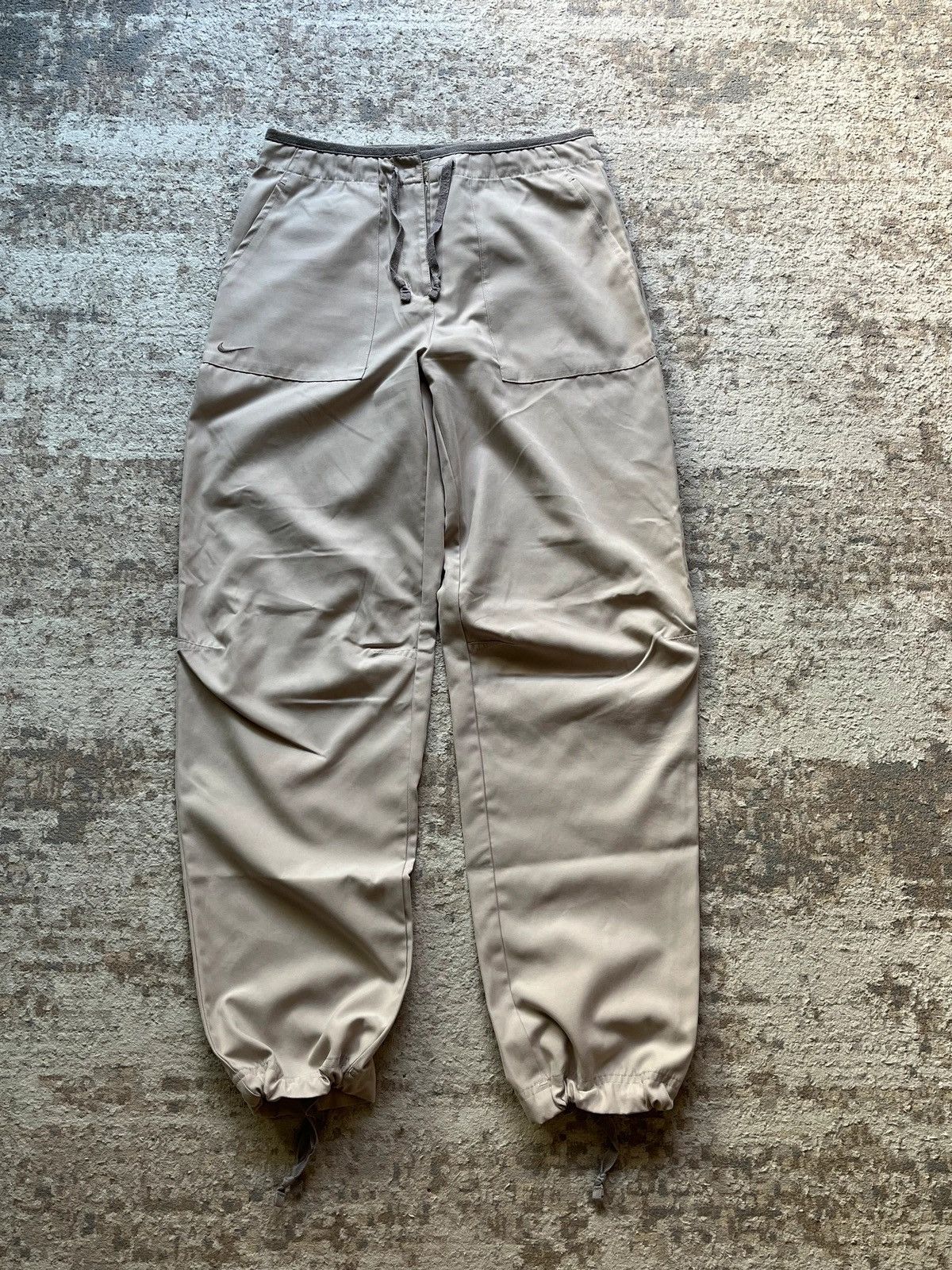 Nike OG Nike Track Pants Outdoor Adjustable Open Legs 2001 Sz S Size 30" / US 8 / IT 44 - 1 Thumbnail