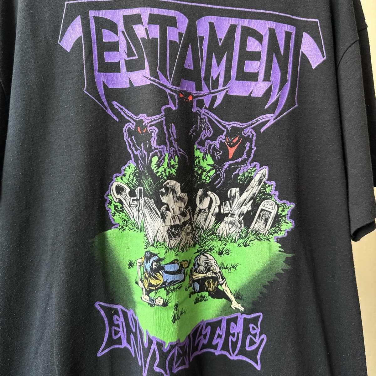 Other Testament 90s Vintage T-shirt Size US L / EU 52-54 / 3 - 4 Thumbnail