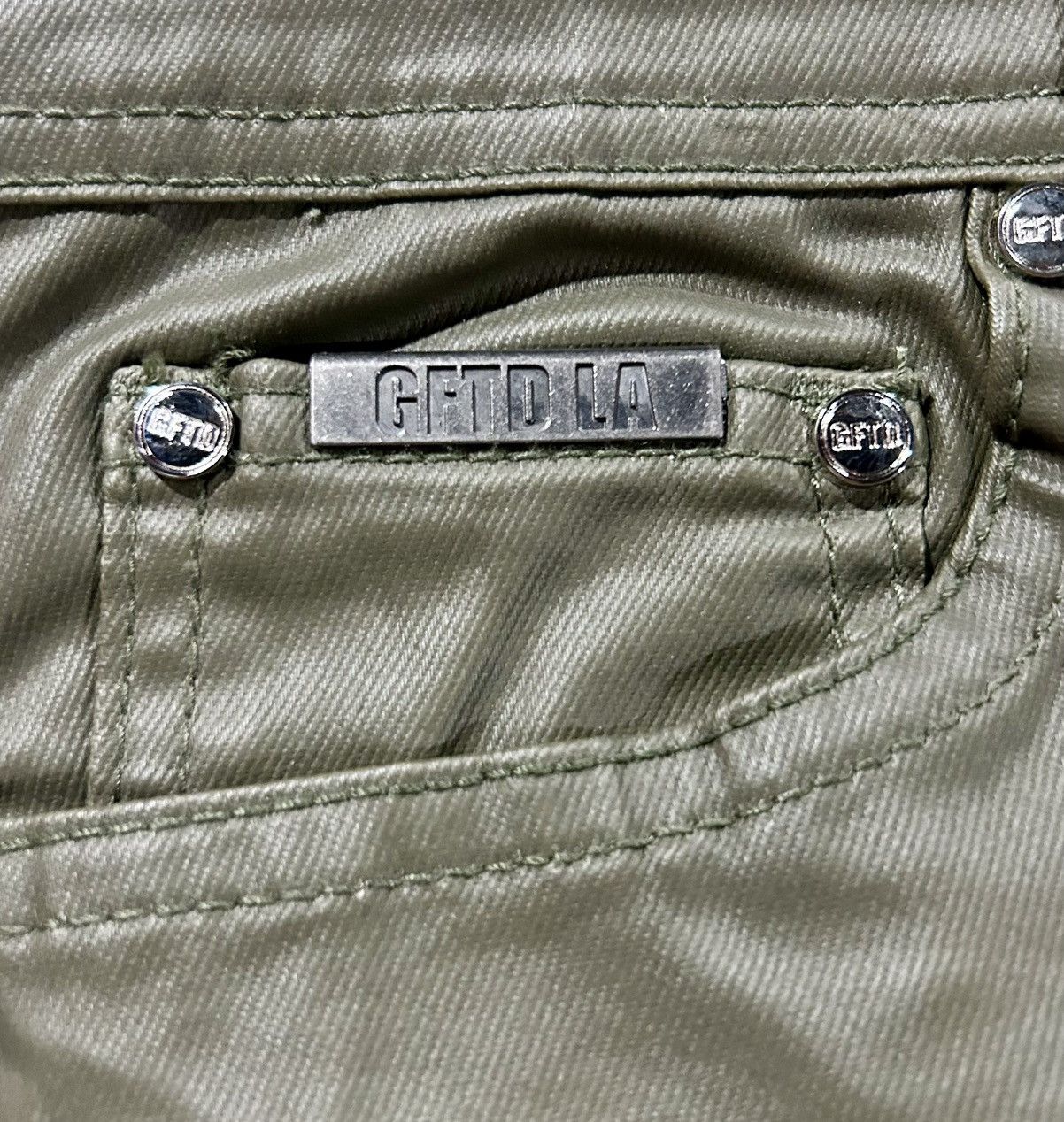 Other GFTD LA Olive Drake Cargo Pants size 34 Size US 34 / EU 50 - 6 Thumbnail