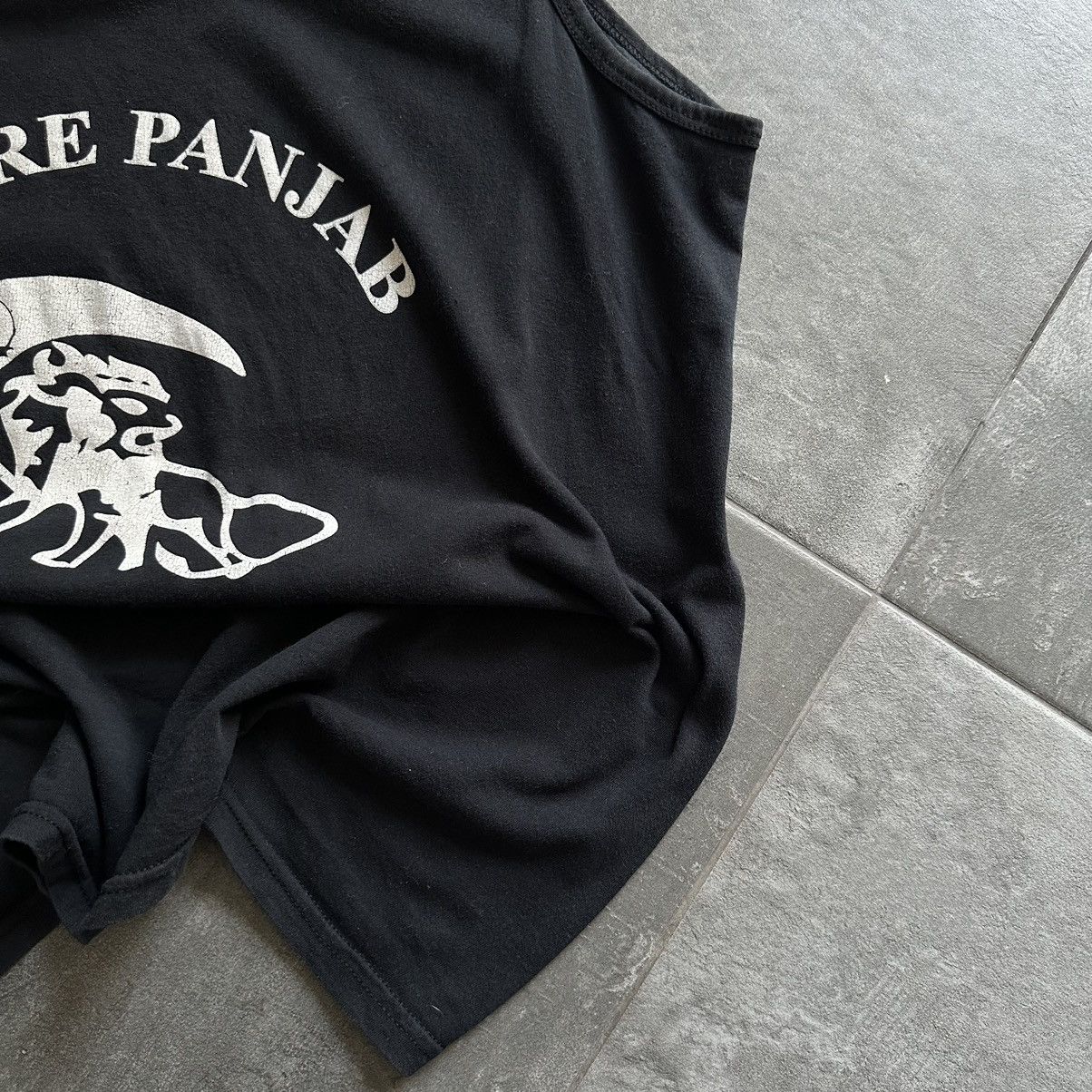 Band Tees × Vintage Vintage Japanese Style Tank Top Shere Panjab Band Y2K Rock Size L / US 10 / IT 46 - 7 Thumbnail