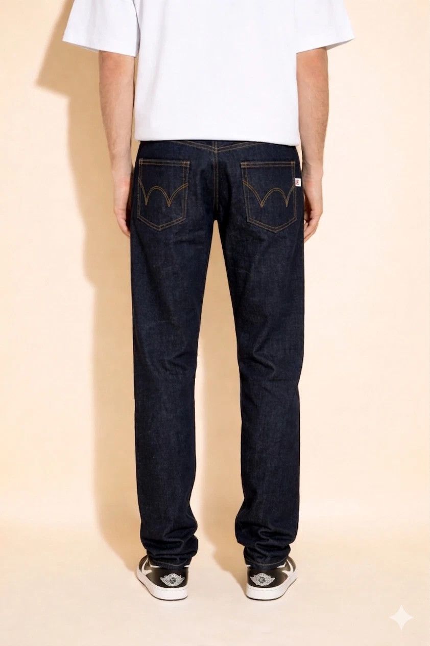 Edwin Edwin Japanese Denim Selvage Jeans ED-71 Slim Blue Mens Size US 32 / EU 48 - 3 Thumbnail