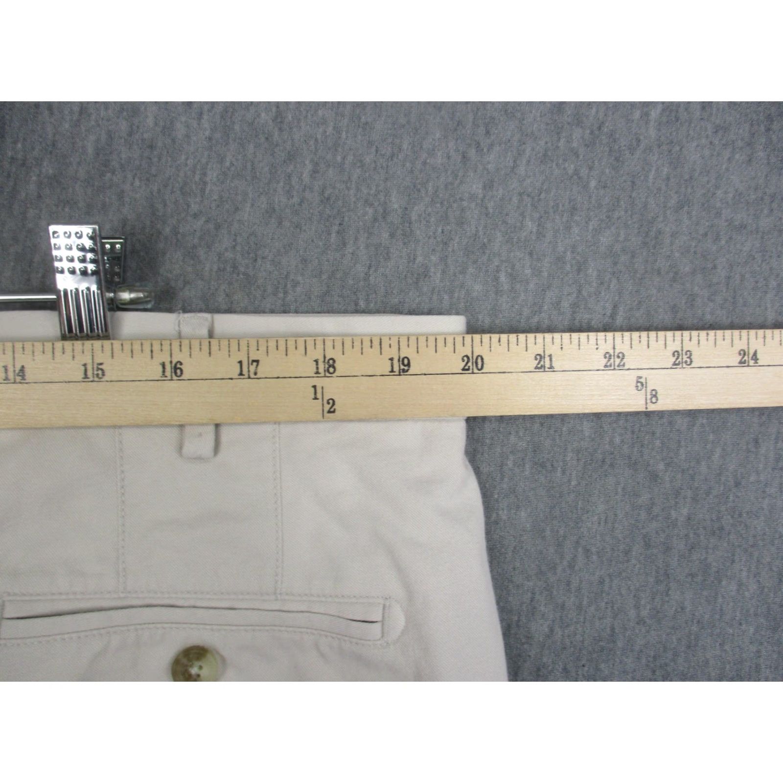 Peter Millar Peter Millar Pants Mens 40x27 Beige Chino Straight Leg Pima Cotton Stretch Size US 40 / EU 56 - 6 Thumbnail