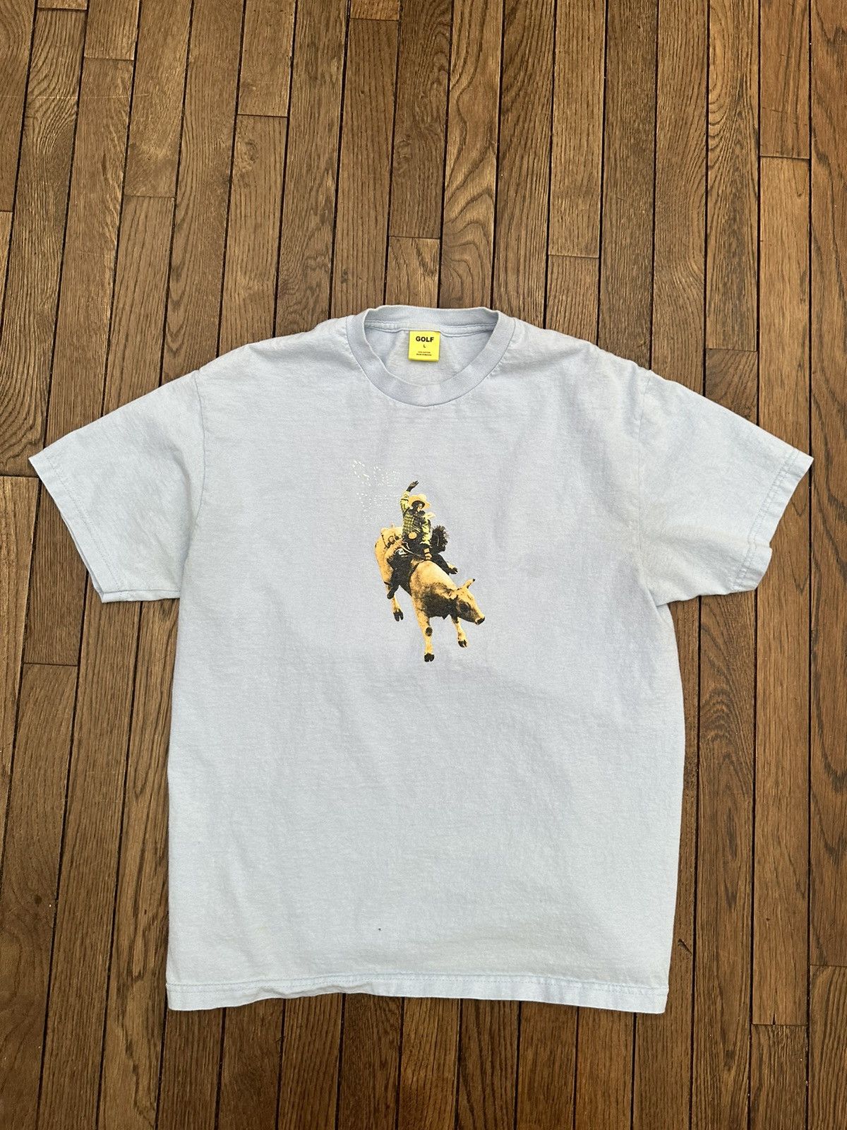 Golf Wang Golf Wang Cowboy / Smoke Tee Light Blue Medium M Odd Size US L / EU 52-54 / 3 - 1 Thumbnail