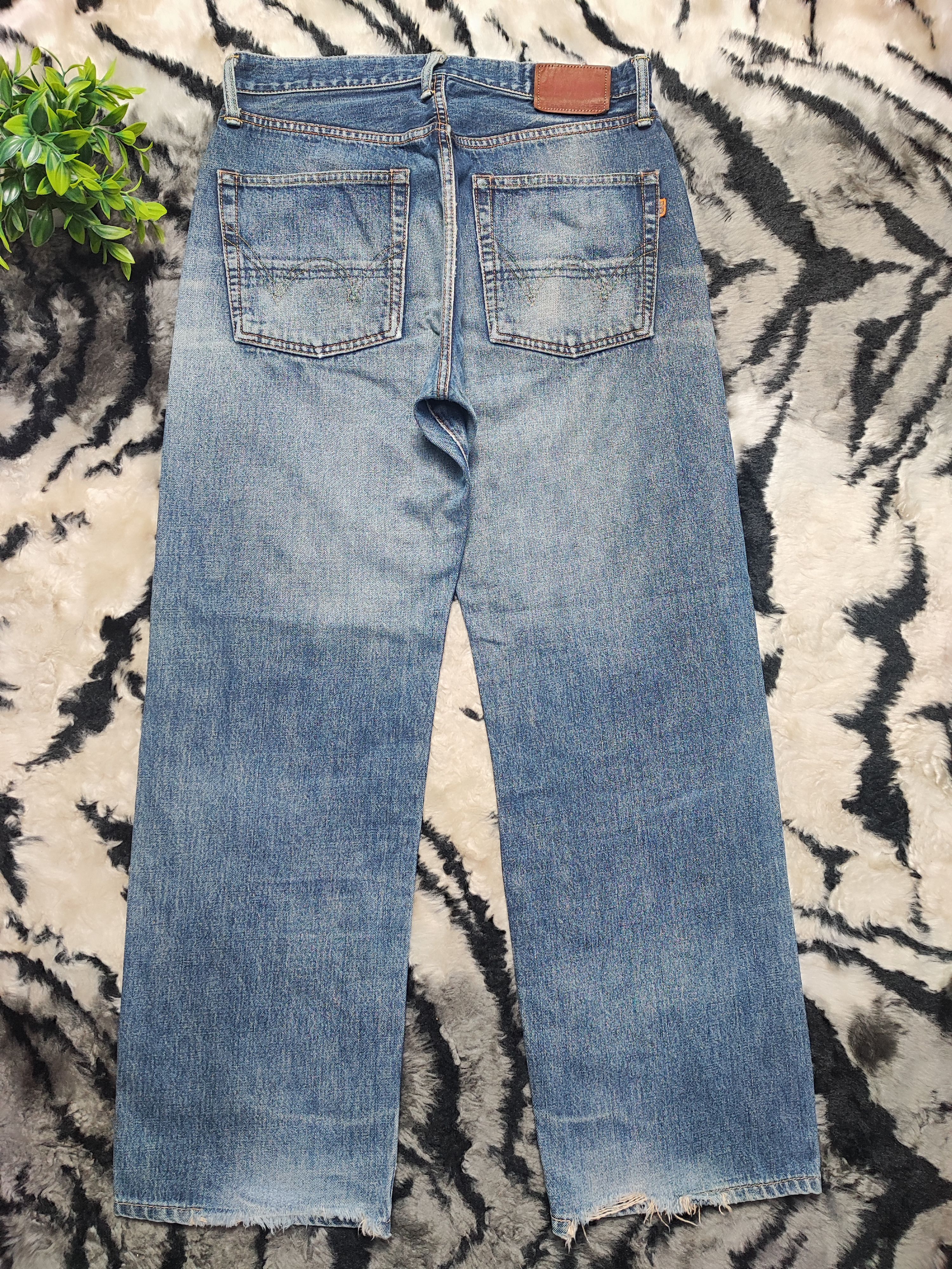 Japanese Brand Vintage Edwin Selvedge 505x Denim Jean Size US 30 / EU 46 - 9 Thumbnail