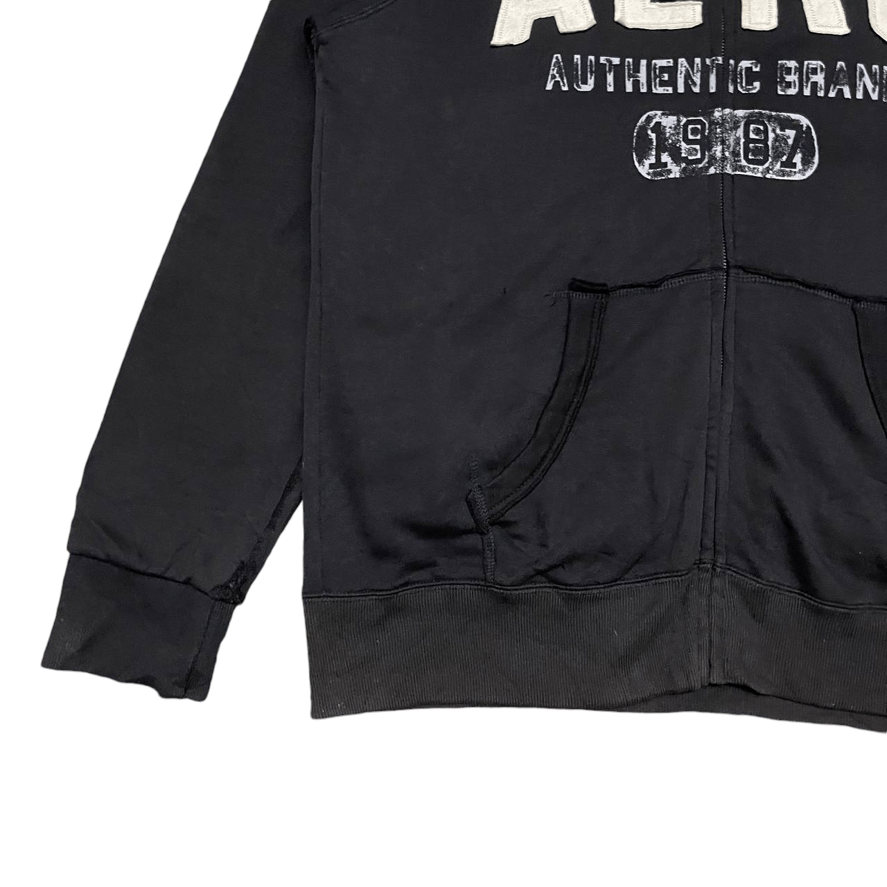 Aeropostale Vintage Aeropostale Aero Big Logo Zipper Hoodie Size US M / EU 48-50 / 2 - 3 Thumbnail