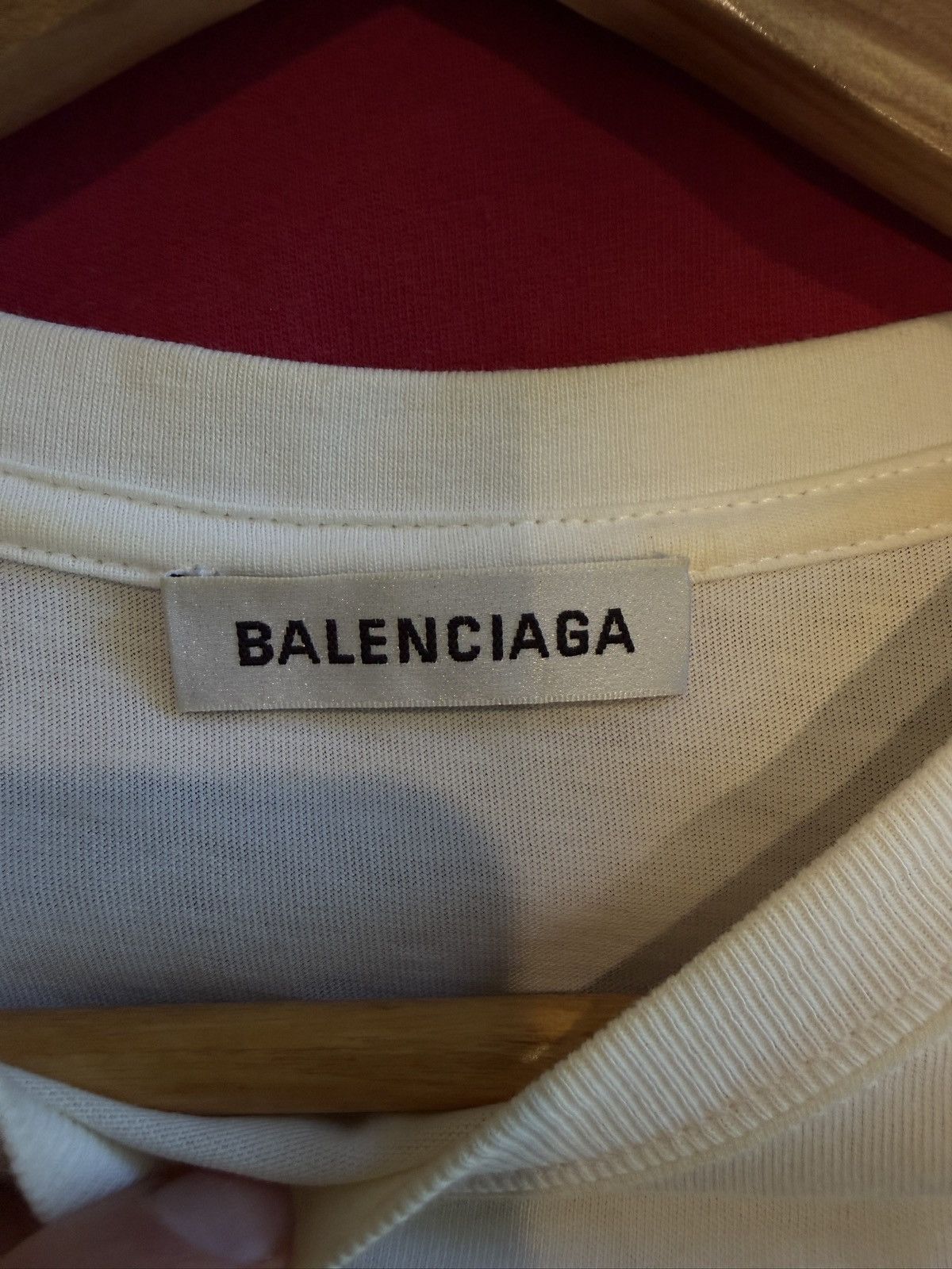 Balenciaga Baleciaga pocket logo - white Size M / US 6-8 / IT 42-44 - 3 Thumbnail