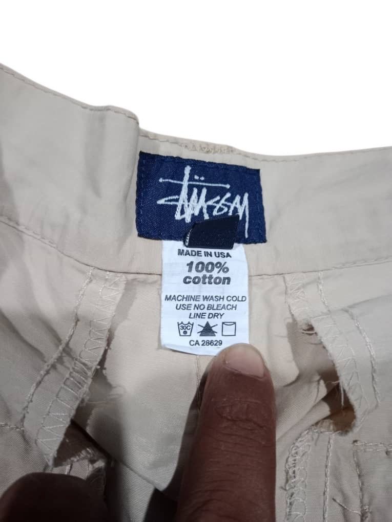 Stussy Stussy 3 quarters pants vintage Size US 34 / EU 50 - 5 Thumbnail