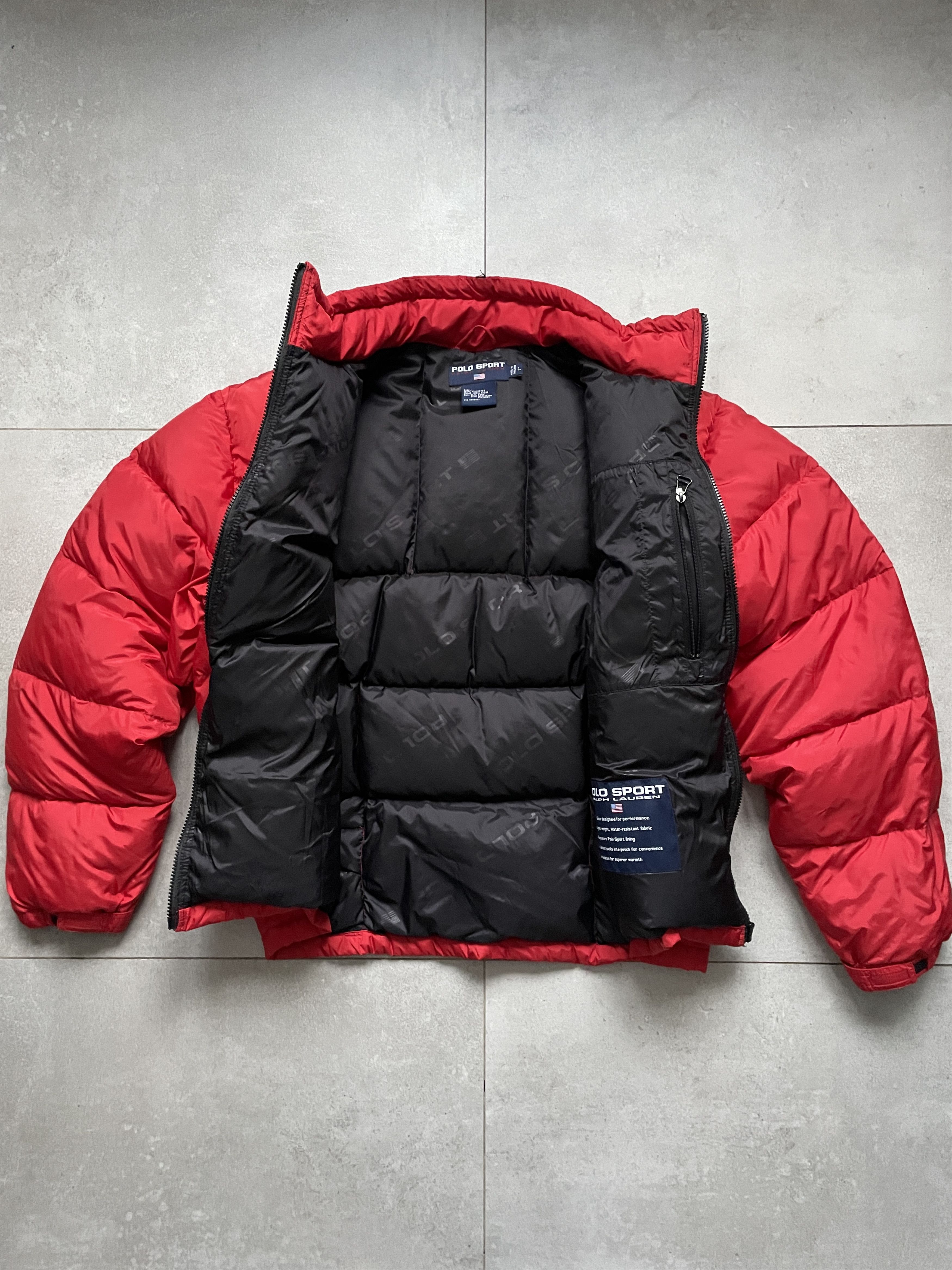 Ralph Lauren Sport POLO RALPH LAUREN SPORT RED PUFFY PUFFER DOWN BOXY JACKET Size US L / EU 52-54 / 3 - 2 Thumbnail