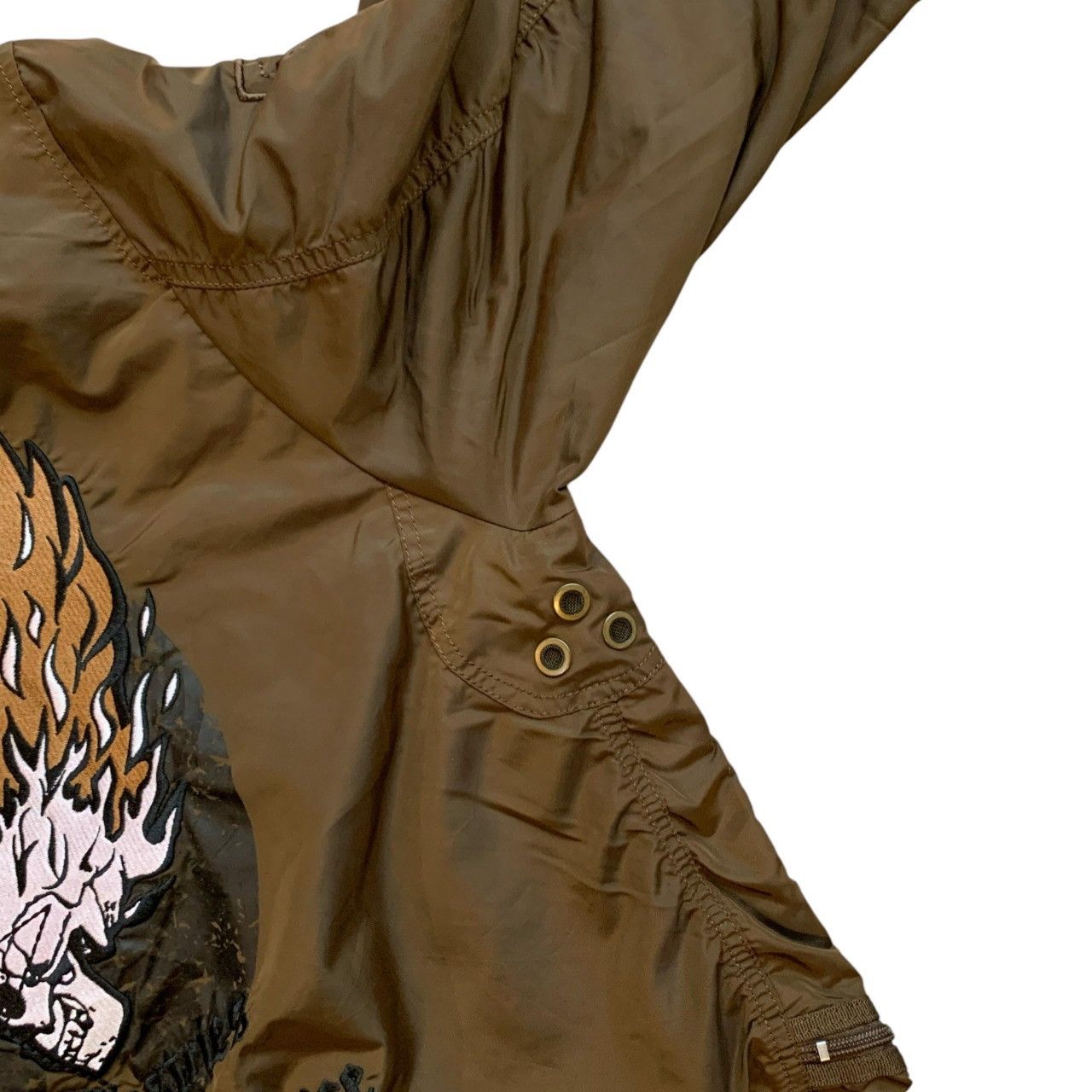 Alpha Industries × Breitling Alpha Industries x Breitling Nylon Bomber Flight Jacket USA Size US L / EU 52-54 / 3 - 9 Thumbnail