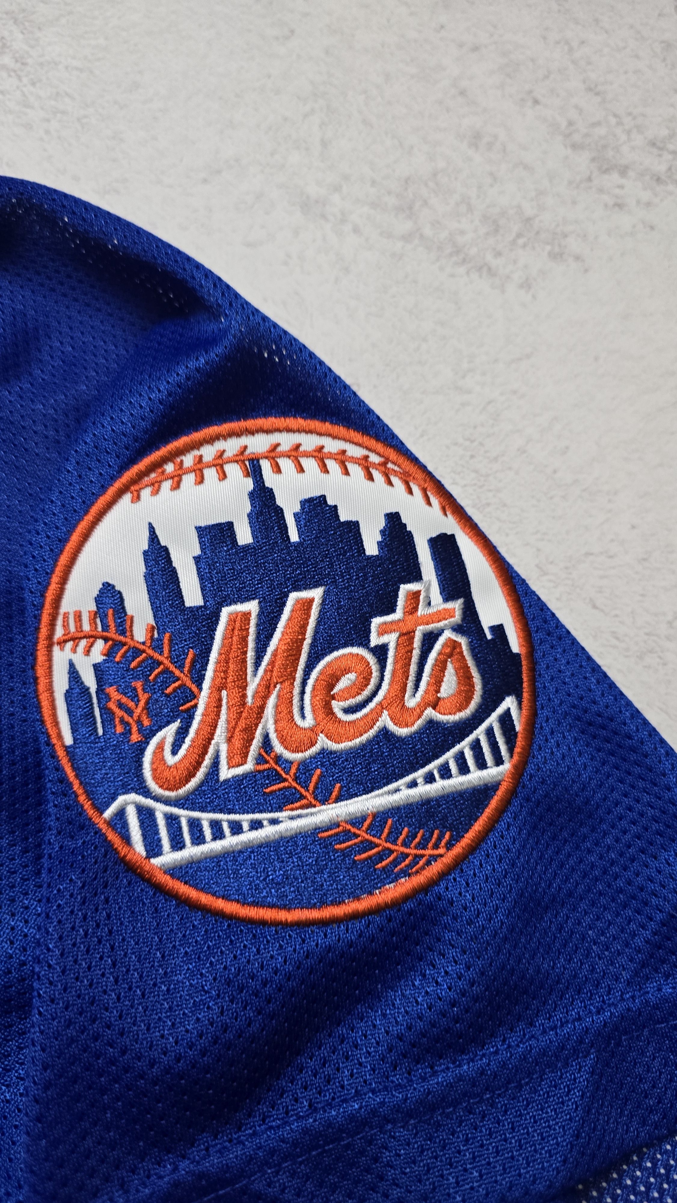 Mitchell & Ness Mike Piazza New York Mets 1999 Button Jersey Size US XXL / EU 58 / 5 - 12 Thumbnail