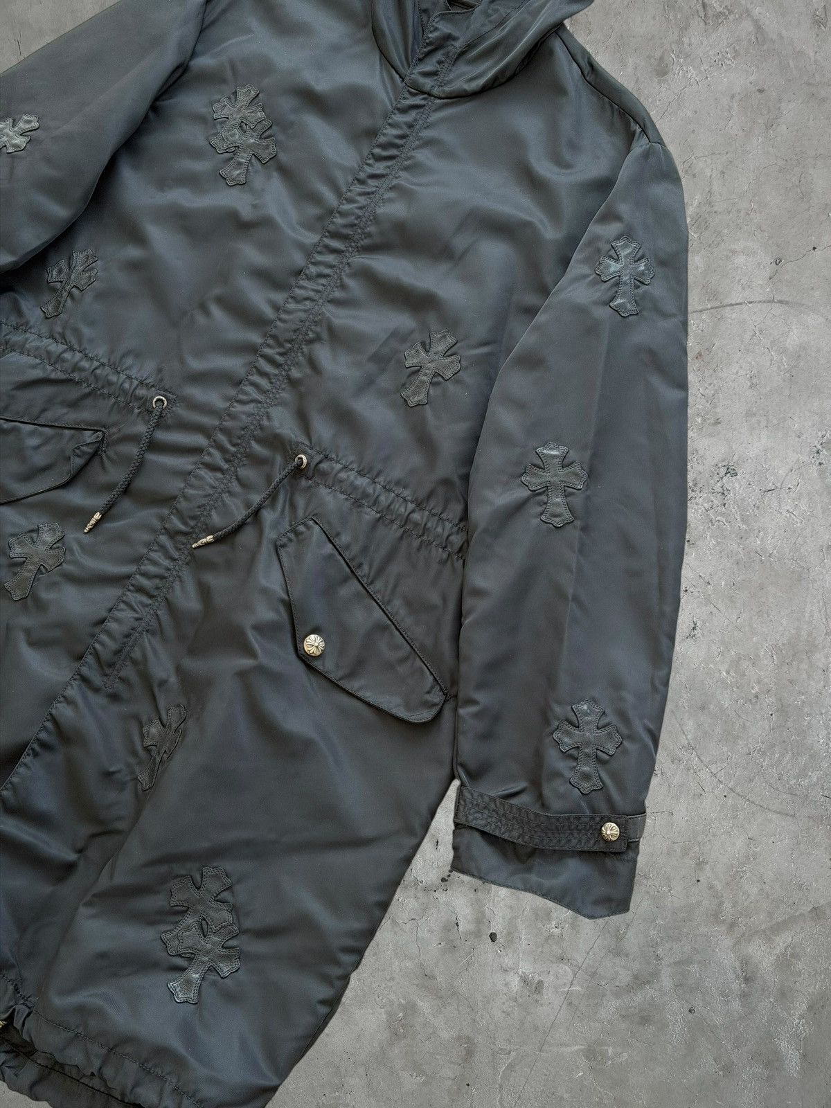 Chrome Hearts Chrome Hearts 21 Patch Zip-up Parka Size US L / EU 52-54 / 3 - 8 Thumbnail