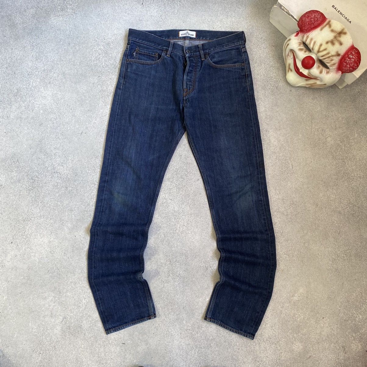 Stone Island Vintage Stone Island Jeans Denim Pants Rare S.I Denims Size US 30 / EU 46 - 8 Thumbnail