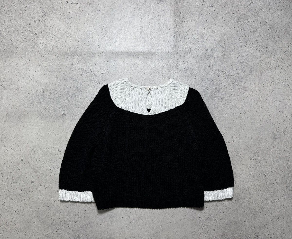Chanel Chanel Paris Women’s Black/White Knit Rare Sweater Size XS / US 0-2 / IT 36-38 - 2 Thumbnail