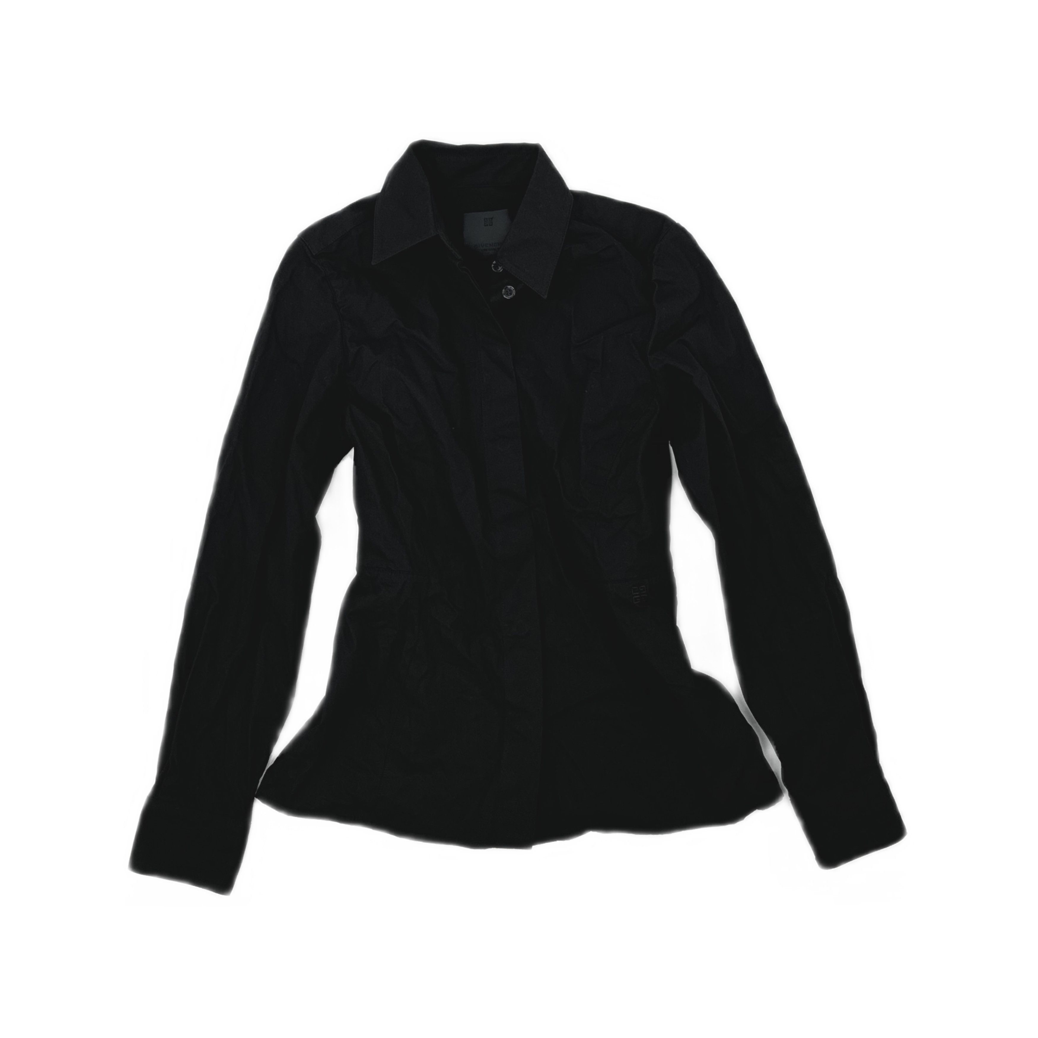 Givenchy Givenchy Embroidered Logo Button Up Shirt Size 34 Size XXS / US 00 / IT 34 - 1 Thumbnail