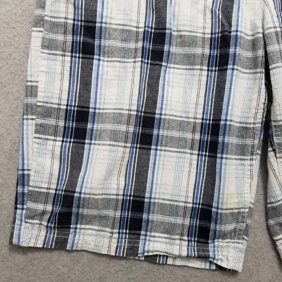 Southpole Southpole Shorts Mens 36 White Plaid Pockets Chino Casual Size US 36 / EU 52 - 13 Thumbnail