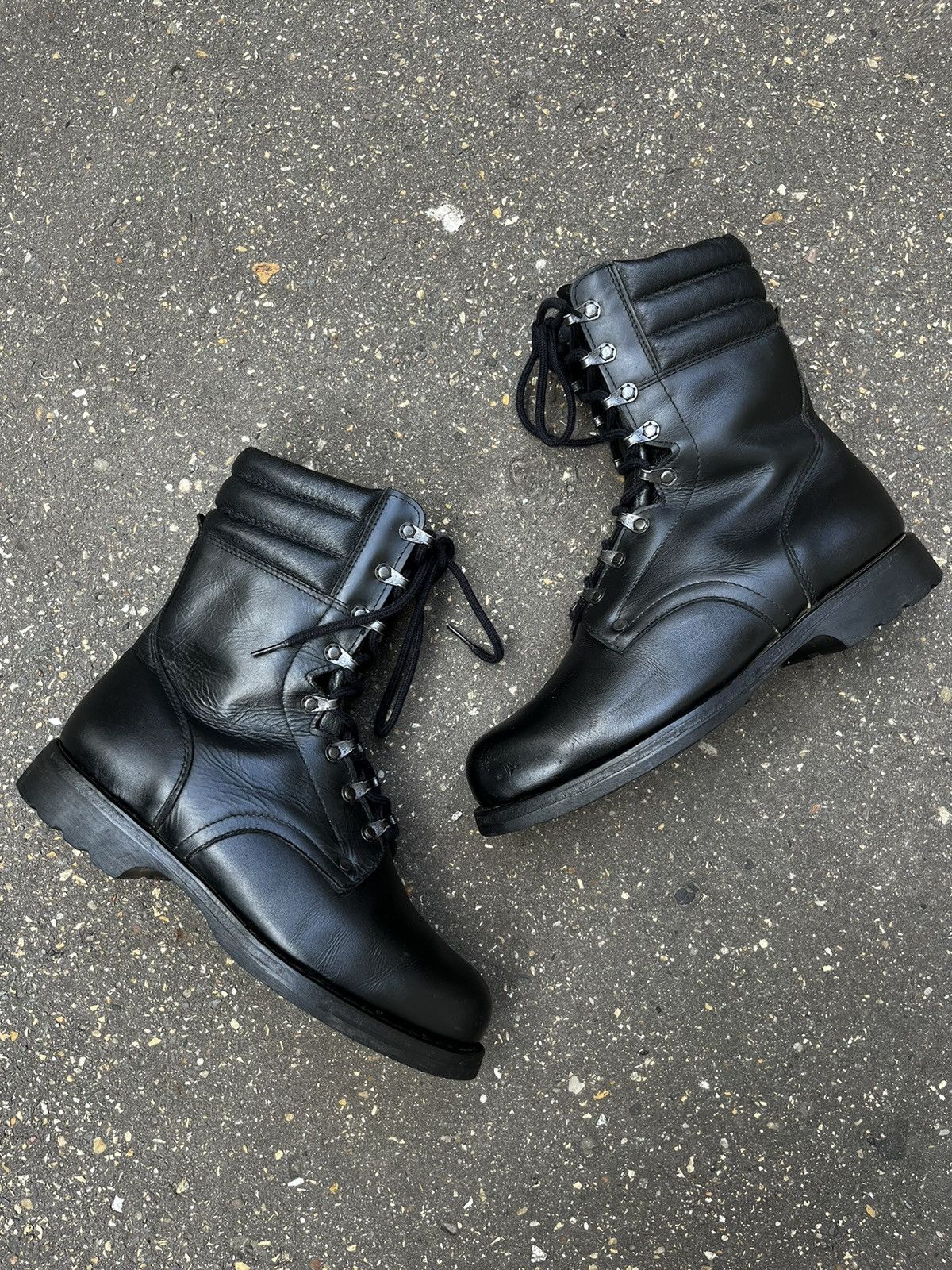 Other 80s Polish Military / Workwear Combat Boots Vintage Bunny Size US 10 / EU 43 - 4 Thumbnail