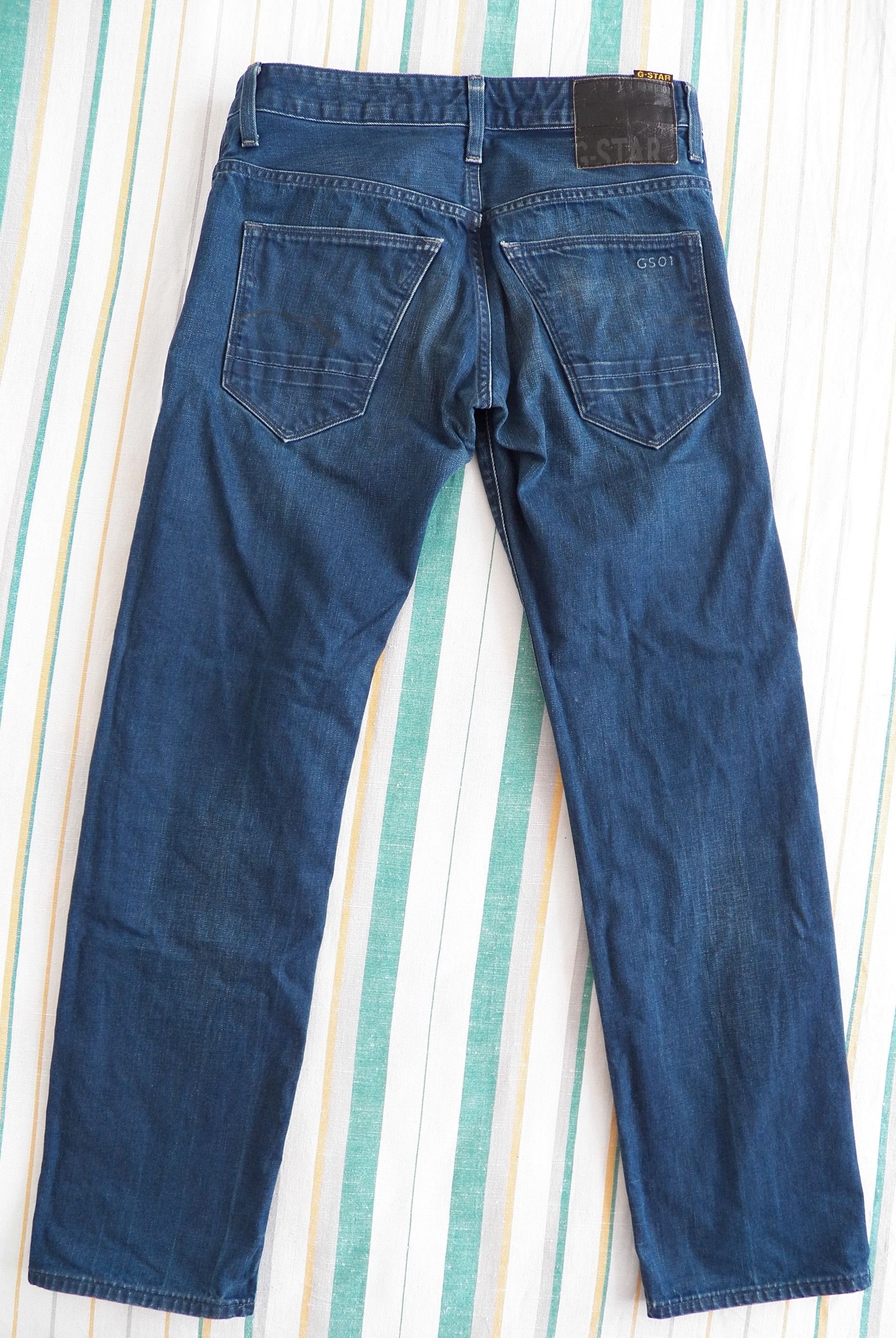 G-Star G-Star Morris Low Straight Jeans Mens W29 L32 L31? Washed Size US 29 - 4 Thumbnail
