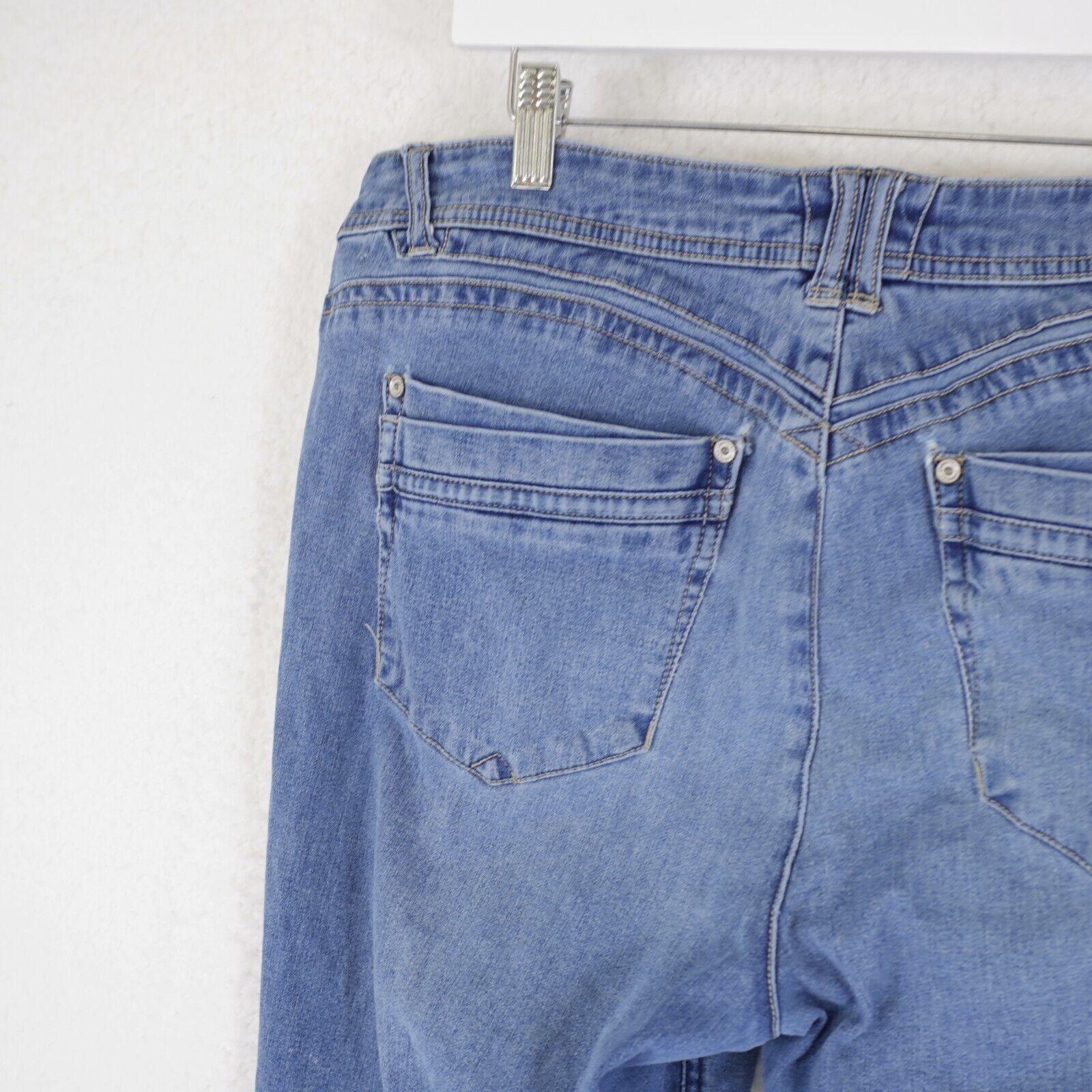 Designer Democracy Freedom Jegging Light Blue Denim Jeans Size 14 35/ Size 36" / US 14 / IT 50 - 5 Thumbnail