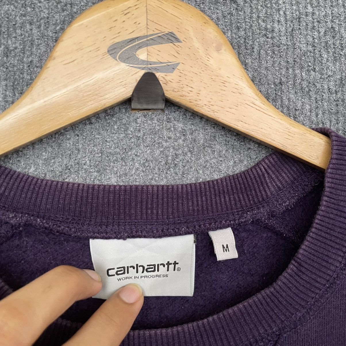 Carhartt × Carhartt Wip Carharrt WIP Essential Crewneck Sweatshirt Size US L / EU 52-54 / 3 - 3 Thumbnail