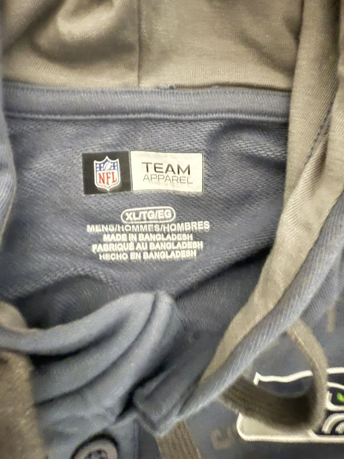 NFL NFL Seattle Seahawks Hoodie (Unisex) Size US XL / EU 56 / 4 - 3 Thumbnail