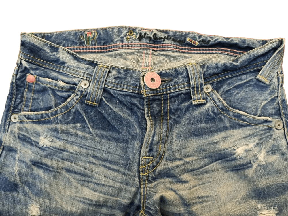 Japanese Brand Rodeo Crowns Denim Pant Size US 31 - 5 Thumbnail