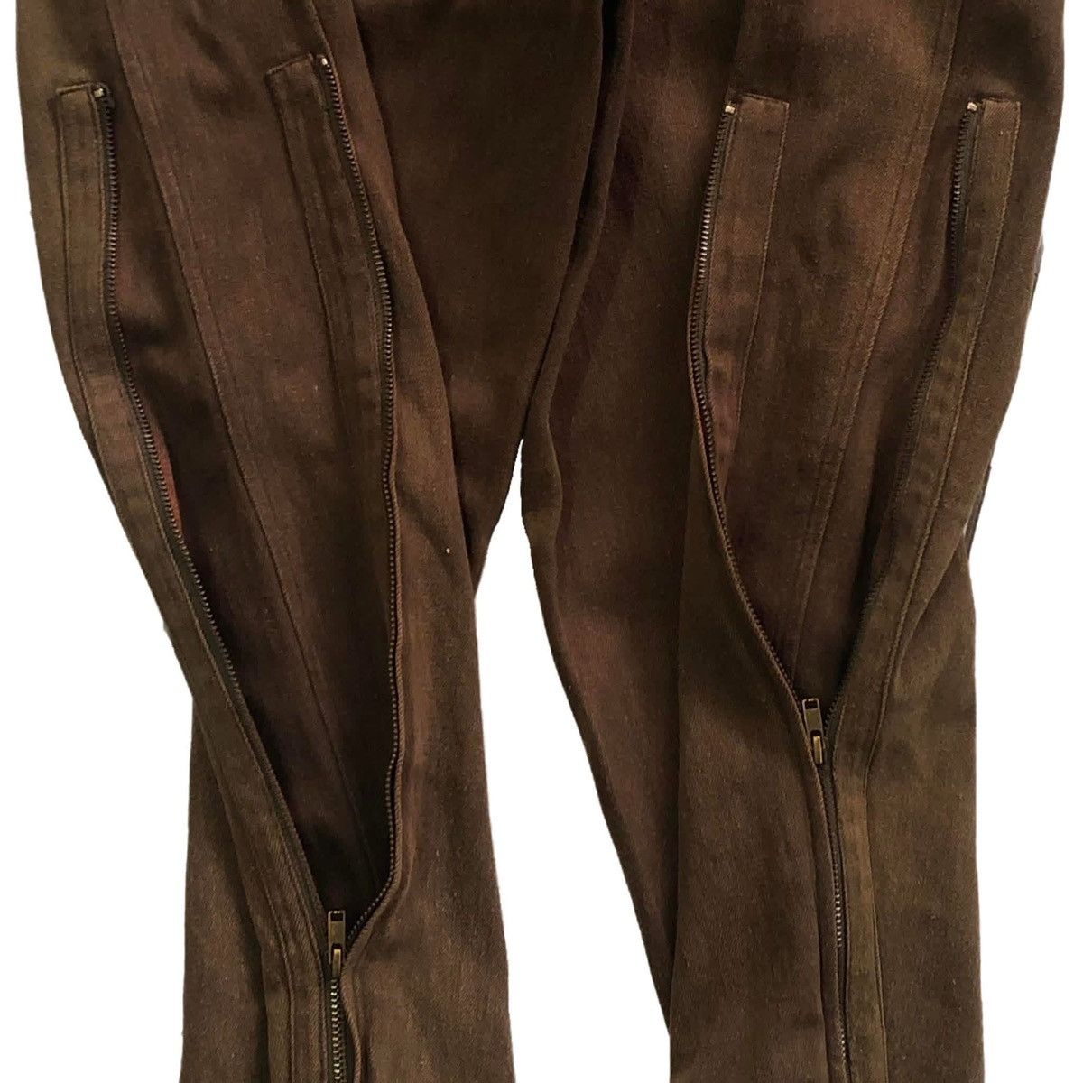 Issey Miyake A/W 1984 Issey Miyake Side Zipper Pants Size US 30 / EU 46 - 6 Thumbnail