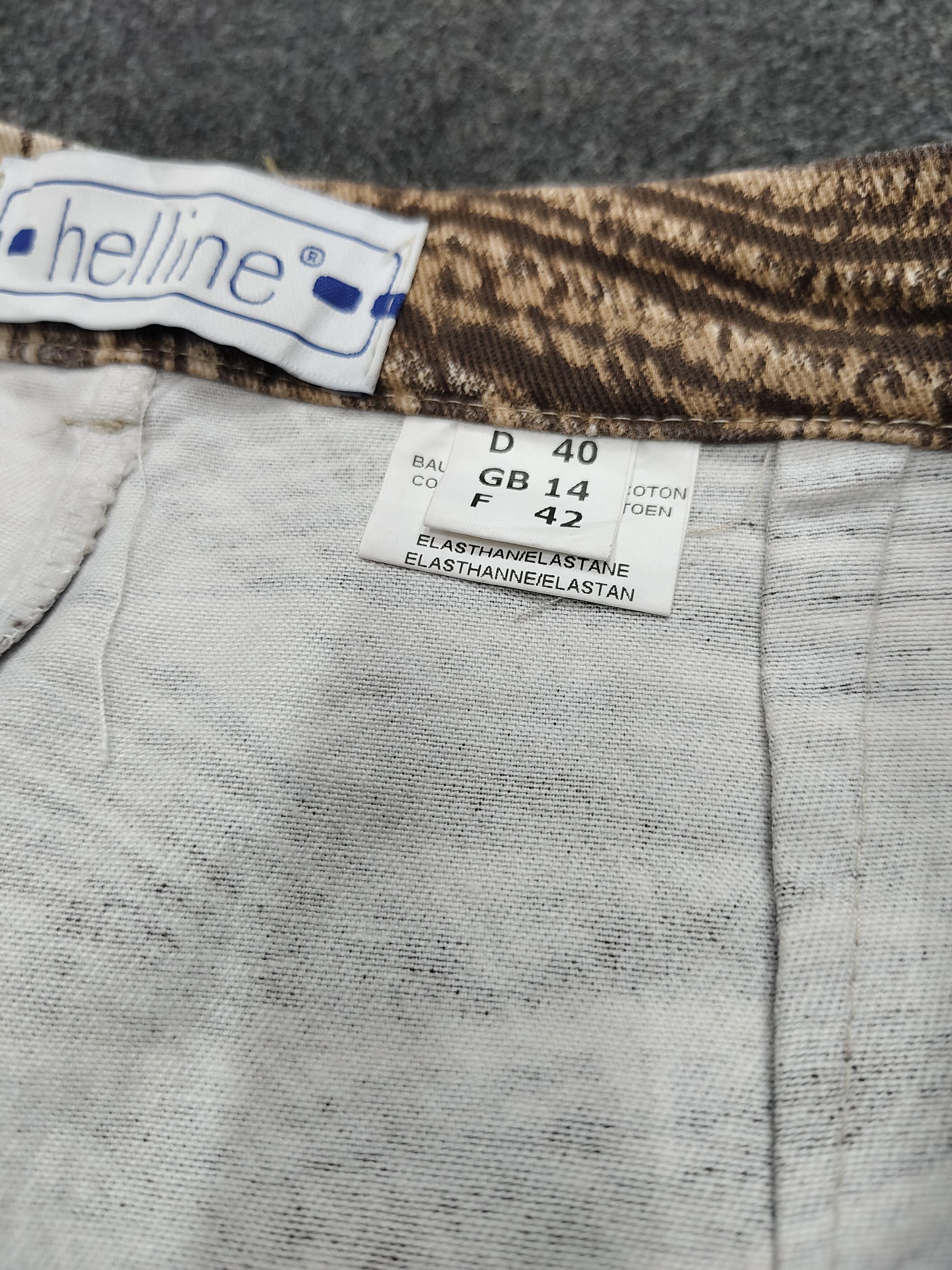 Vintage Helline- Baroque Architectual Print European Vintage Pants Size 30" / US 8 / IT 44 - 6 Thumbnail