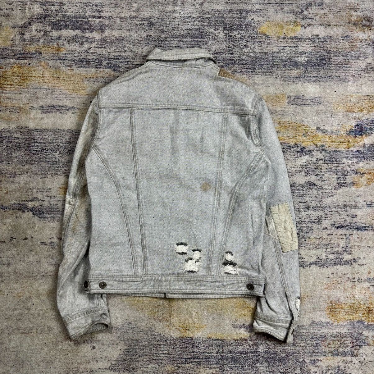 GOA 2000s Halb - Apocalypse Style Patchwork Denim Jacket Size US M / EU 48-50 / 2 - 3 Thumbnail