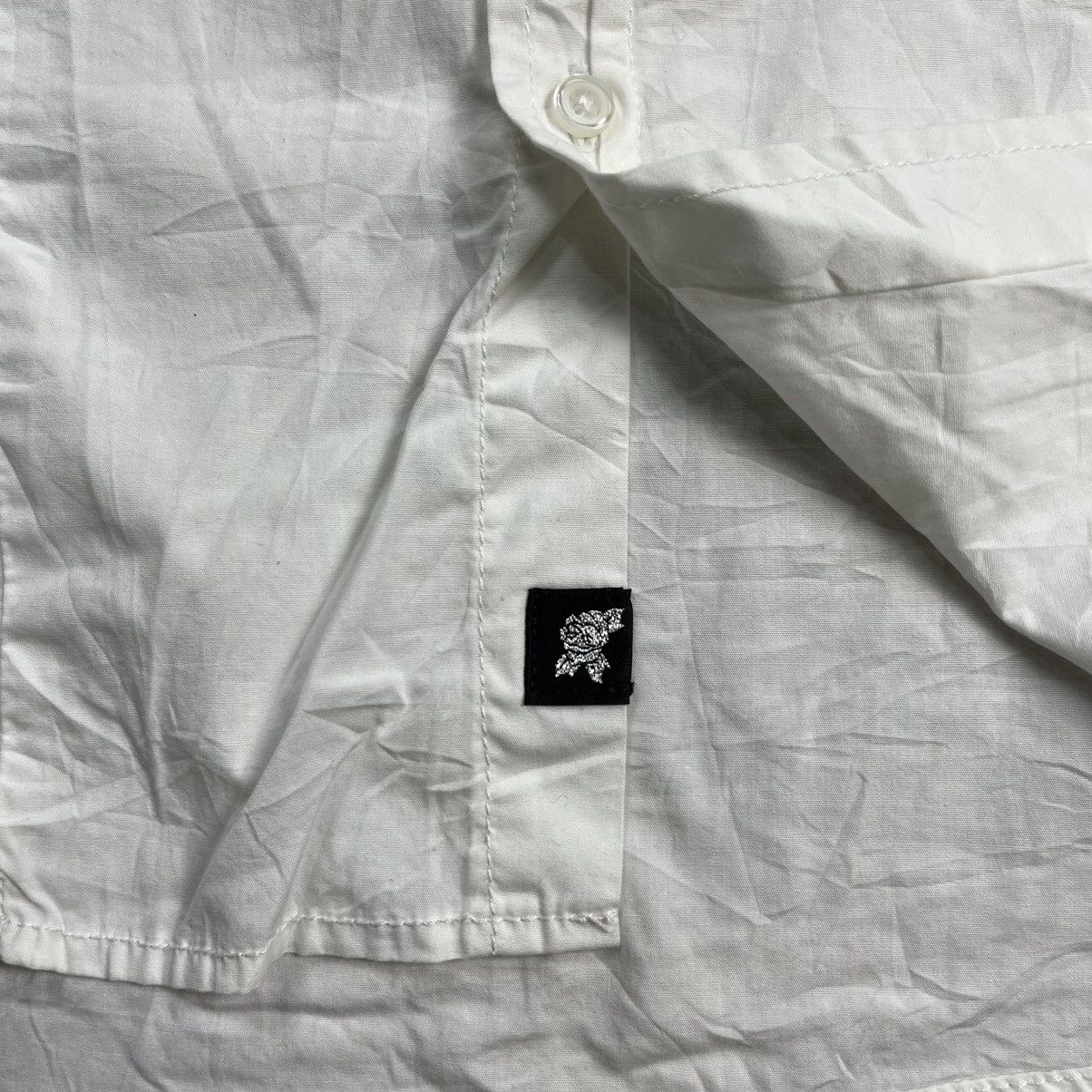 20471120 2000s Crazy Devil - Vkei Style Embroidery Button Shirt Size US M / EU 48-50 / 2 - 8 Thumbnail