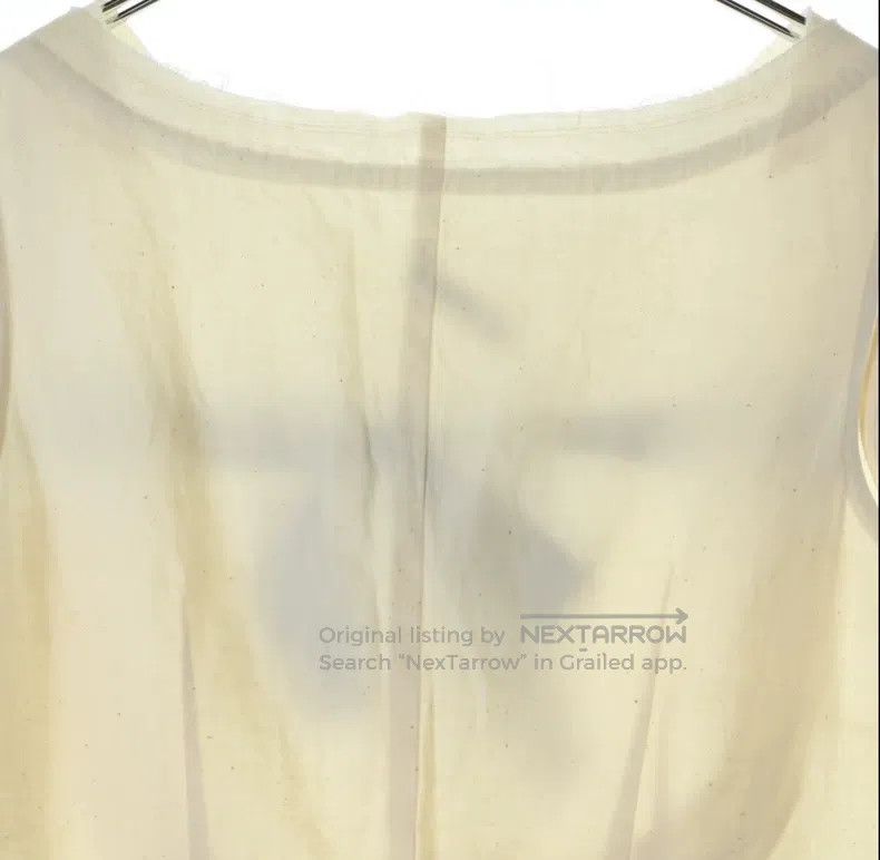 Comme des Garcons Comme Des Garcons Ivory Belted Sleeveless Dress Size S / US 4 / IT 40 - 4 Thumbnail