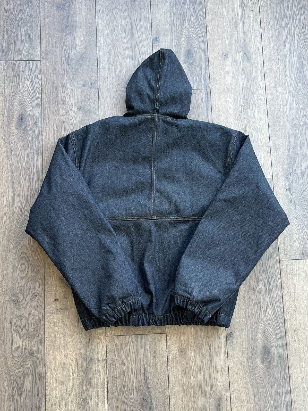 Stussy Stussy Raw Denim Insulated Work Jacket Large Size US L / EU 52-54 / 3 - 6 Thumbnail