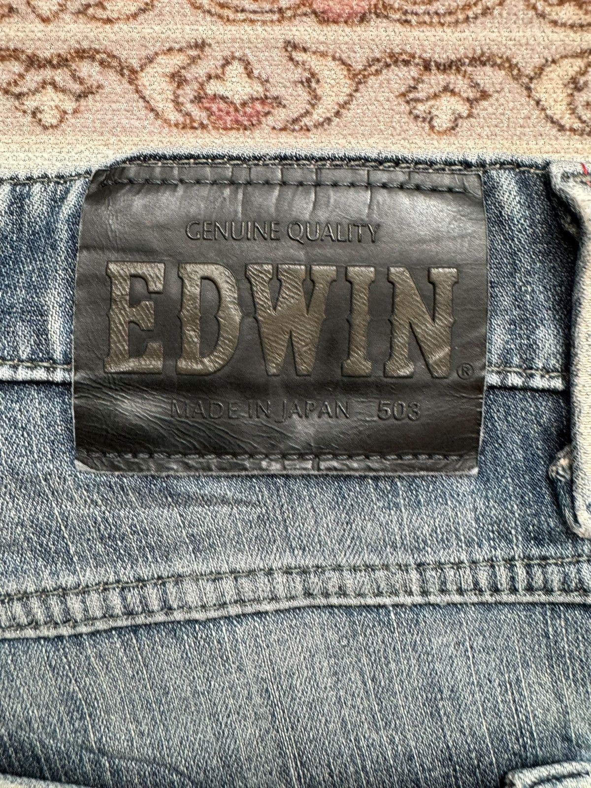 Edwin Vintage Edwin 503 Wild Fire Jeans Blue Fade jeans Size US 35 - 9 Thumbnail